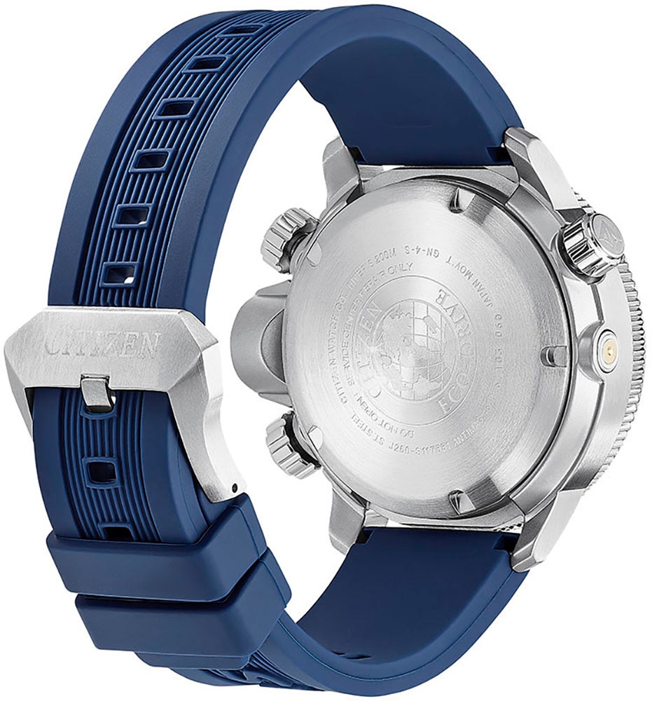 Citizen Taucheruhr »Promaster Eco-Drive Aqualand 200m«, Armbanduhr, Herrenuhr, Solar, Datum