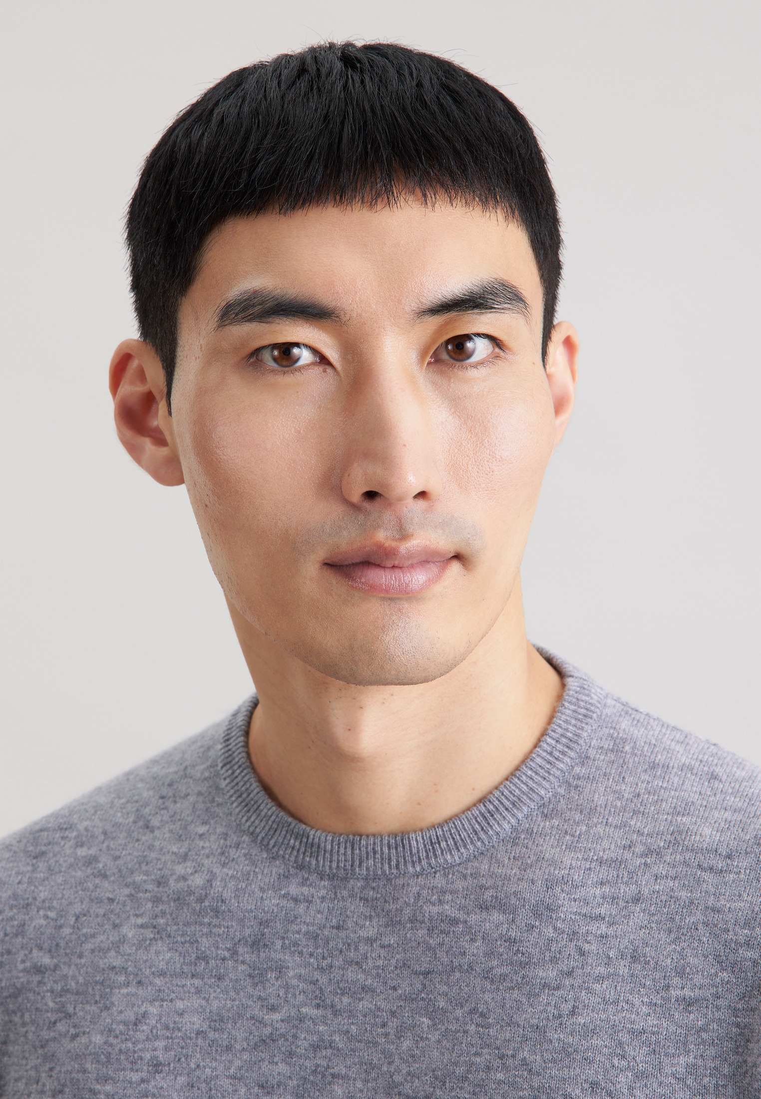 seidensticker Strickpullover »Schwarze Rose« 1/1 Rundhals Uni