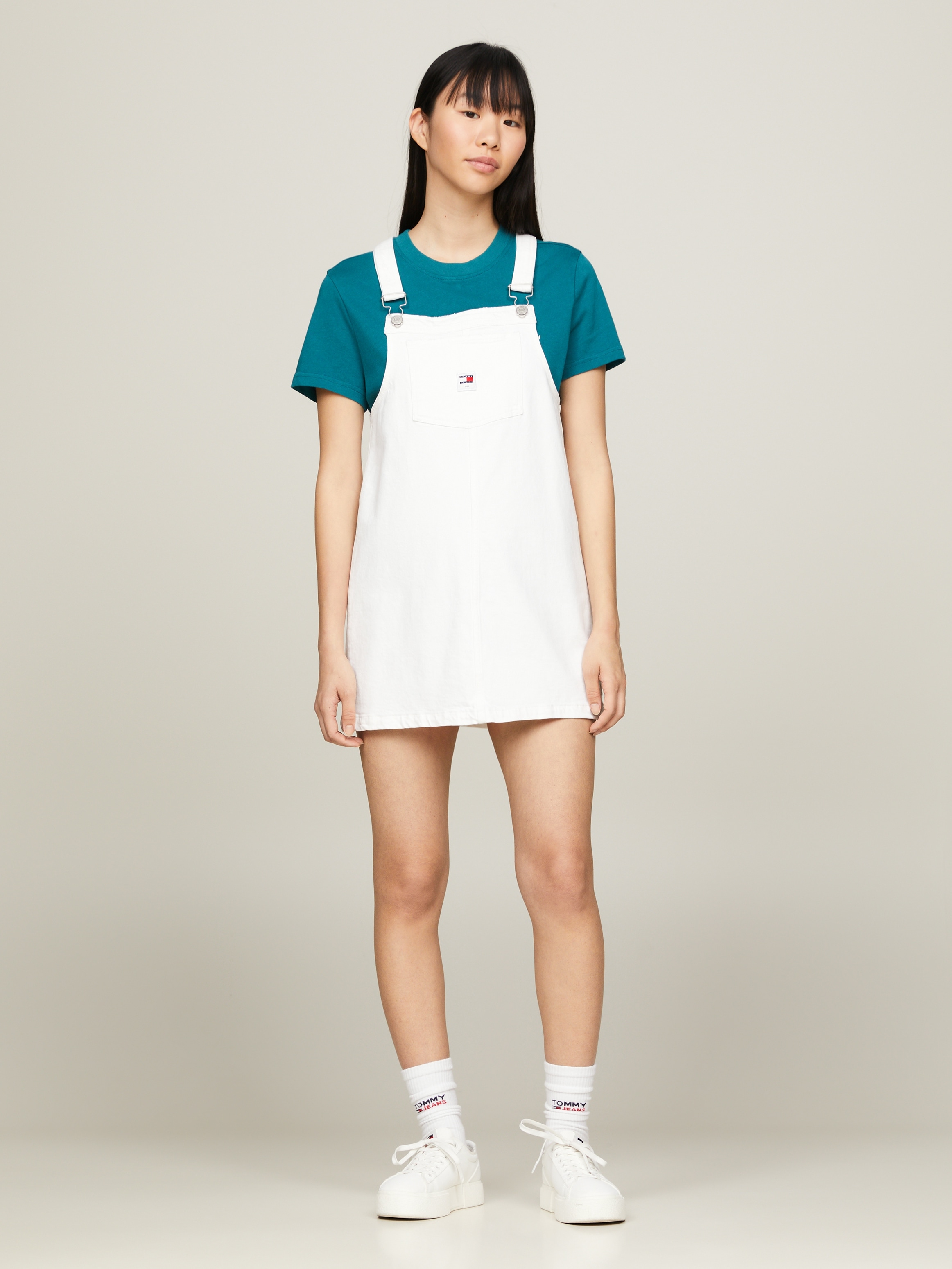 Jeanskleid »PINAFORE DRESS BH6193«, mit Taschen