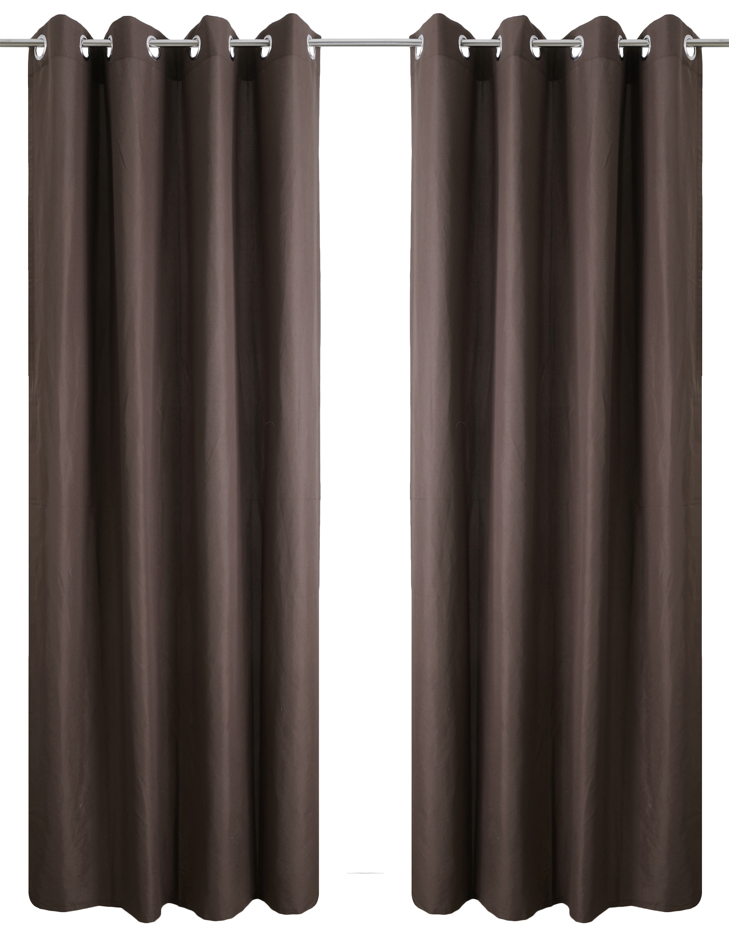 Bruno Banani Vorhang »Lagan« Ösen 2 Stk. tlg. 2-er Set, gewebt, Microfaser, versch. Größen, einfarbig, Bestseller
