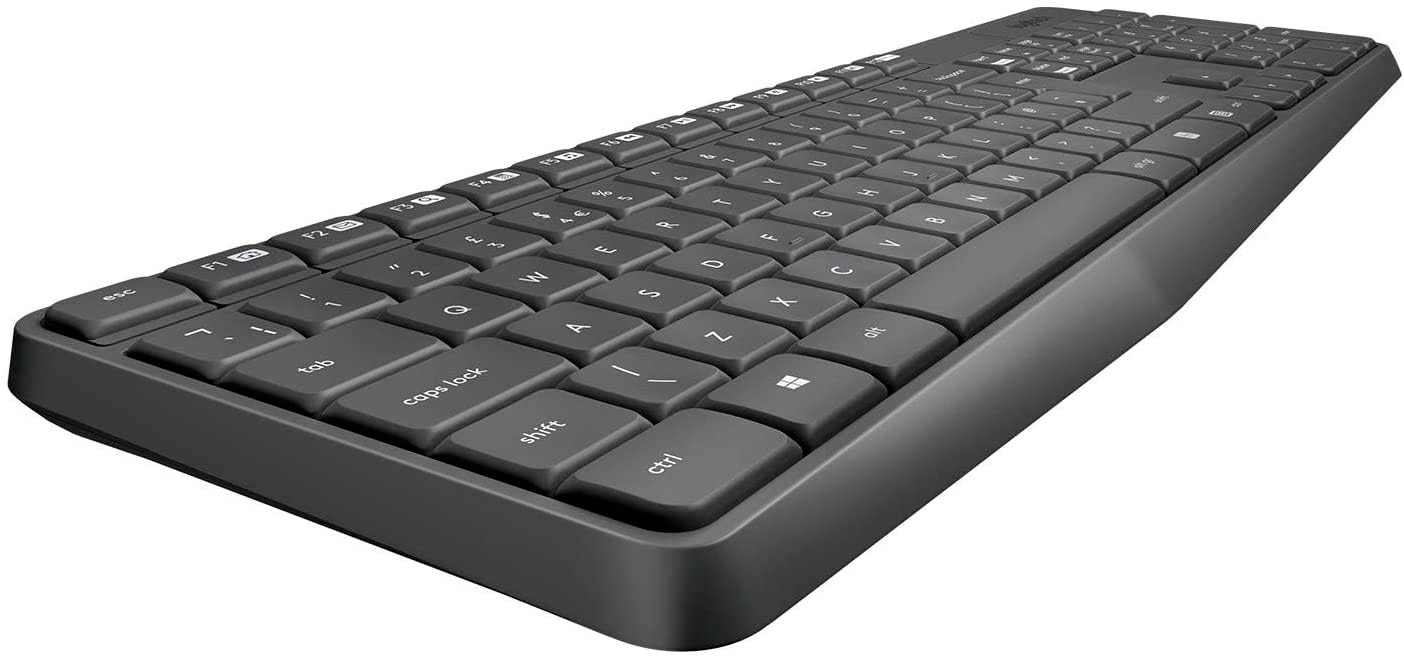 Logitech Tastatur »Wireless Combo MK235 - DE-Layout«