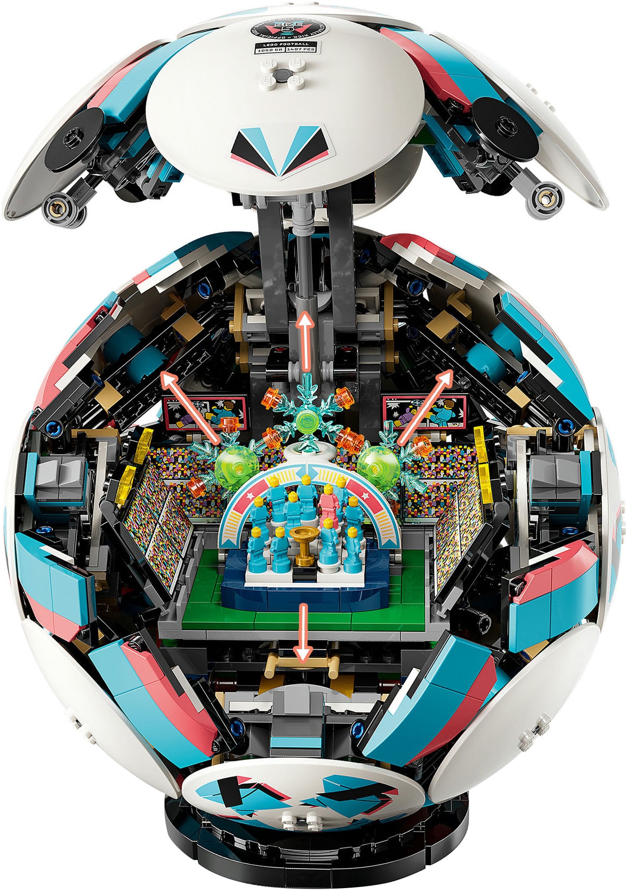 LEGO® Konstruktionsspielsteine »Fußball (43019), Editions«