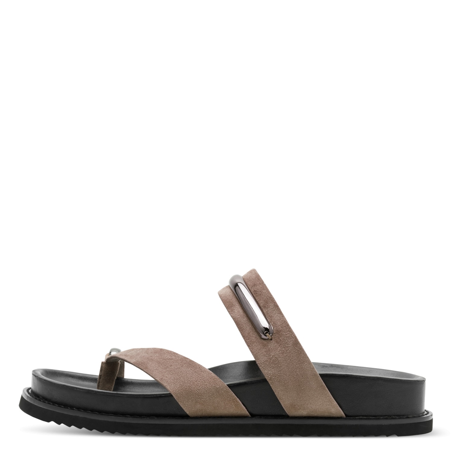 Tamaris Dianette  Sommerschuh, Pantolette, Zehentrenner mit Schmuckelementen