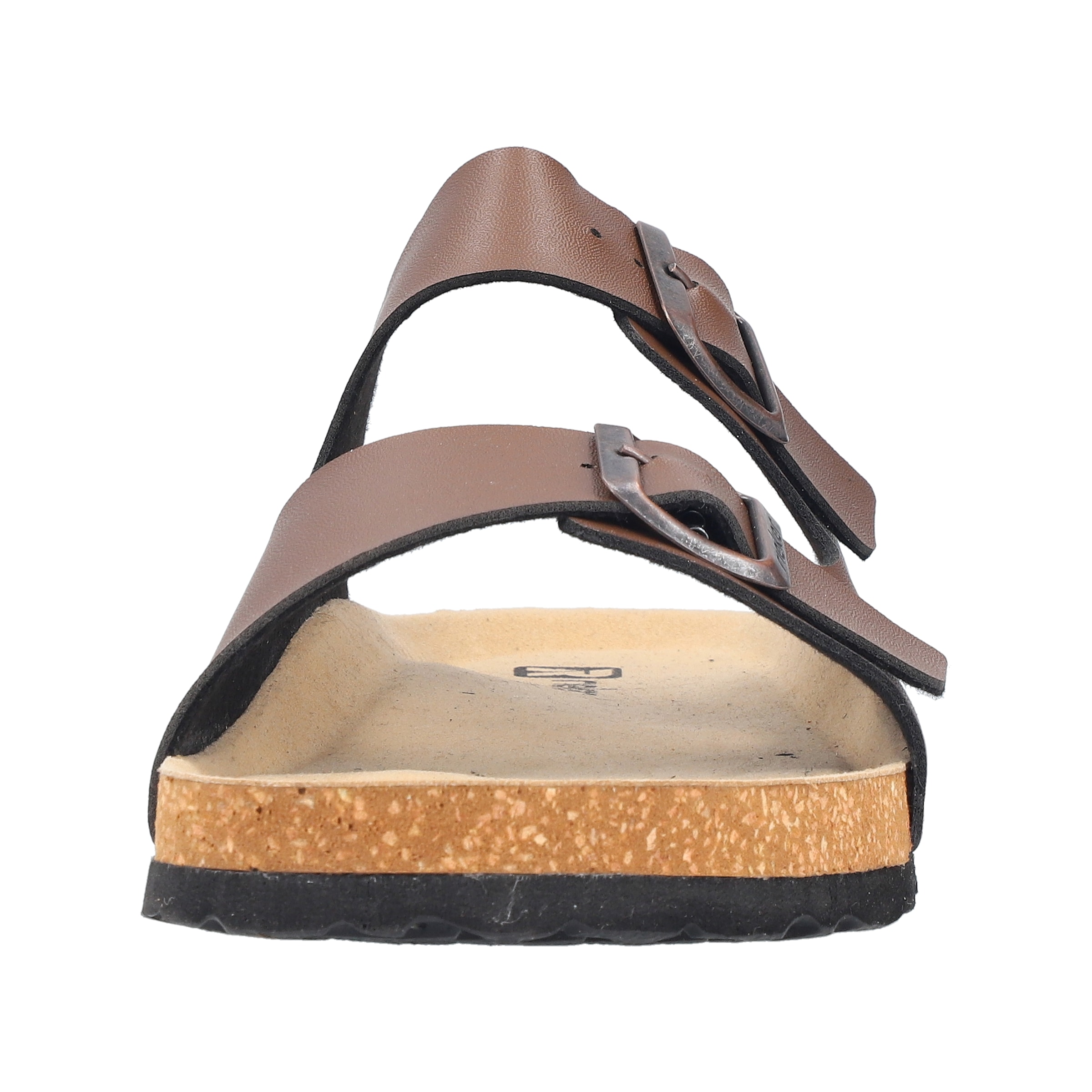 Rieker Pantolette  Sommerschuh, Schlappen, Hausschuh, mit zwei Schnallenverschlüsse