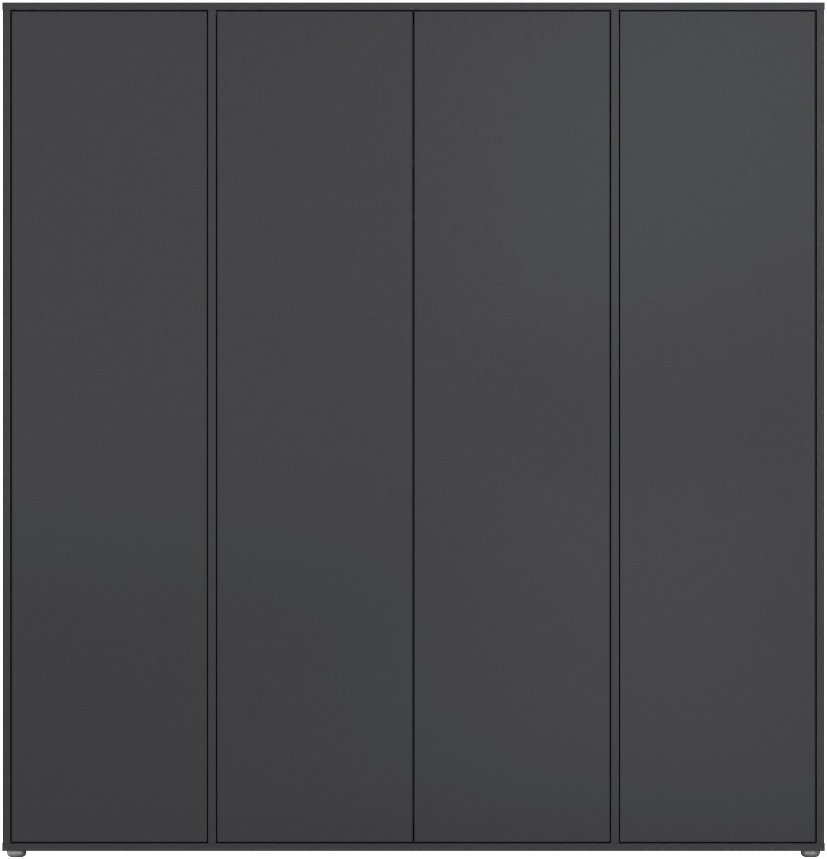 rauch Drehtürenschrank »Kleiderschrank Schrank Garderobe Wäscheschrank NABILA viel Stauraum«, (in 3 verschiedenen Ausstattungen BASIC/CLASSIC/PREMIUM), in 2 Breiten mit Push-to-Open Funktion TOPSELLER MADE IN GERMANY