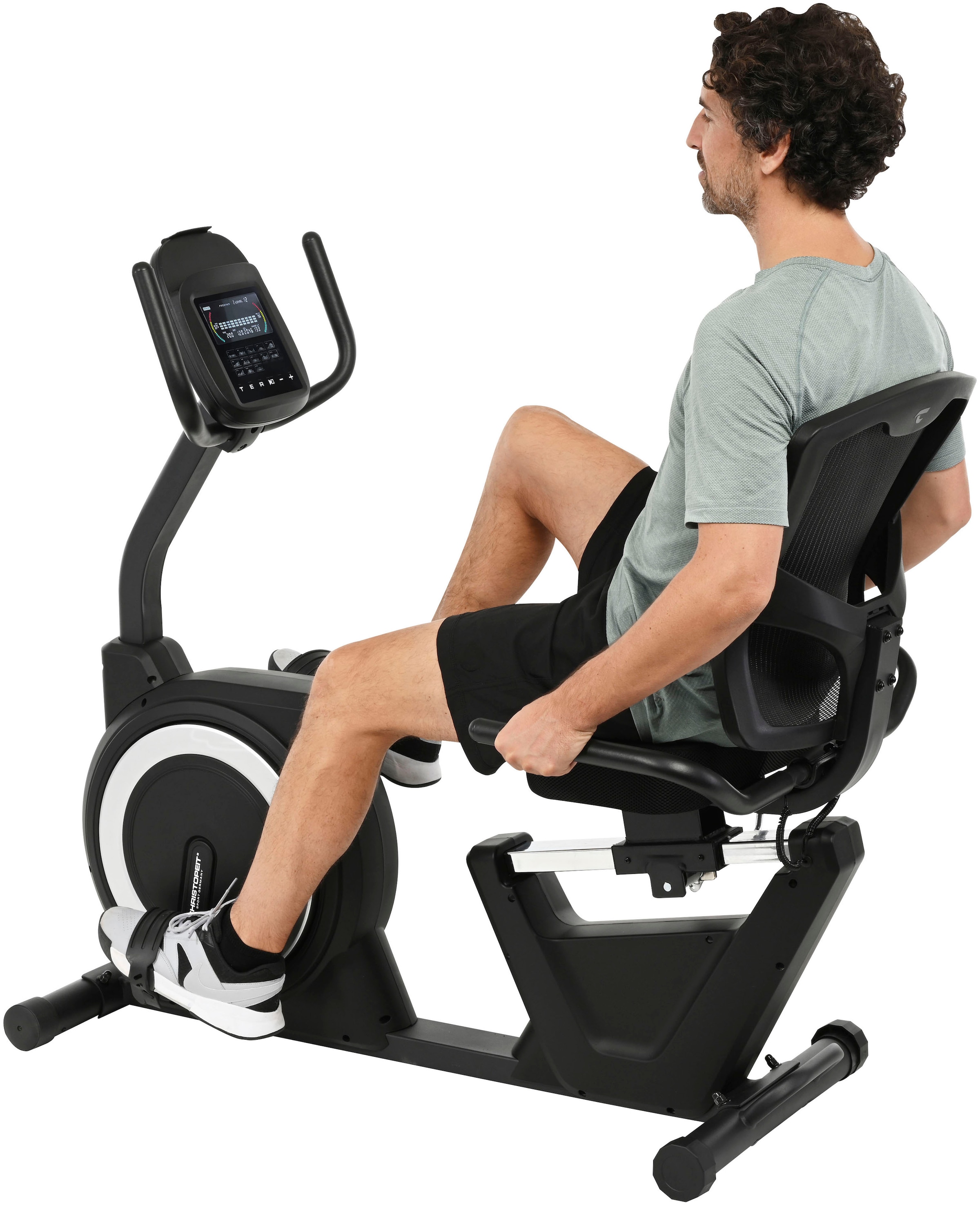 Christopeit Sport® Liege-Ergometer »Sitz-Ergometer RS 4000« BT-Empfänger für drahtlosen Pulsmessgurt im Computer enthalten