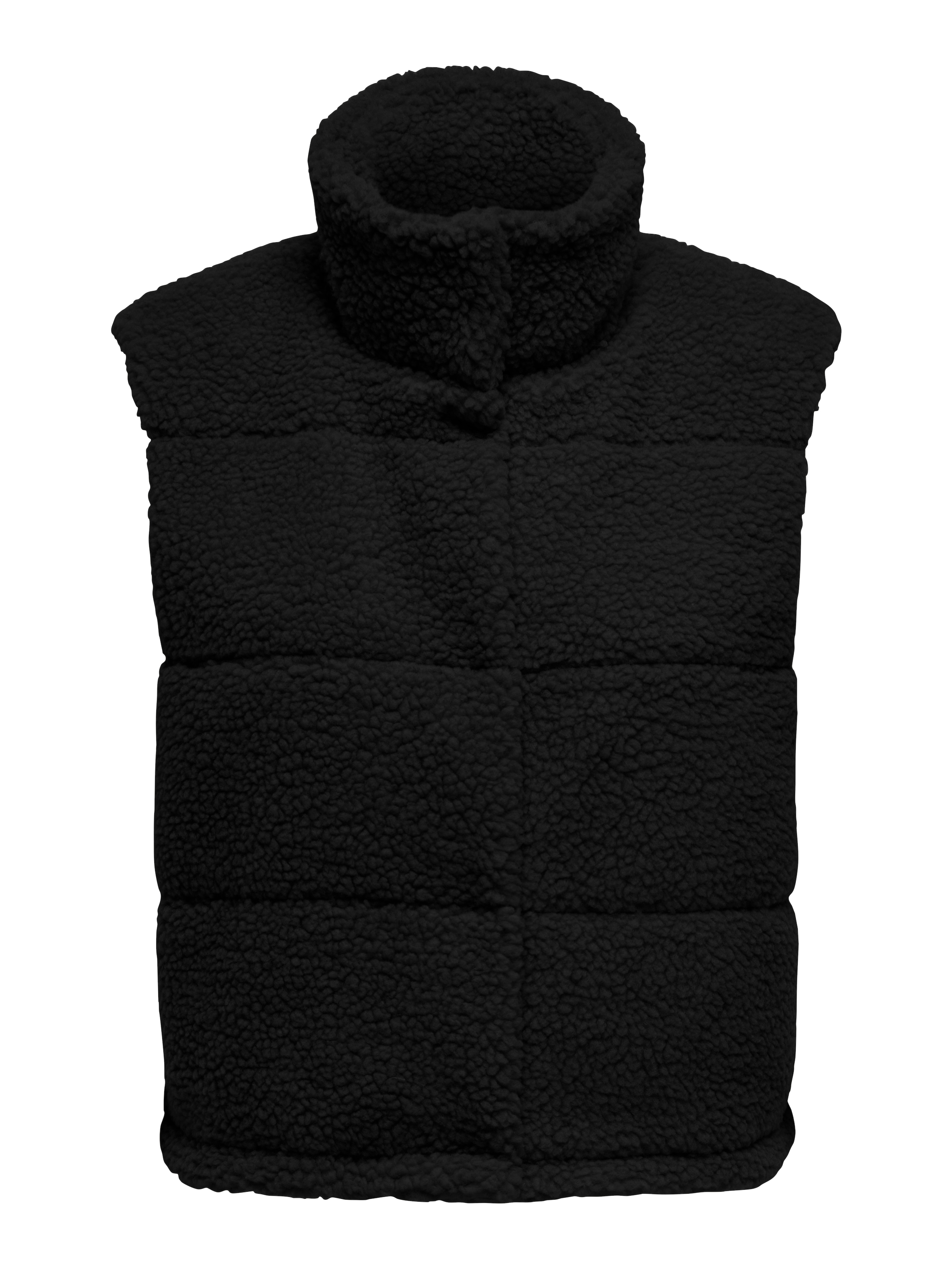 ONLY Plüschweste »ONLSANDRA TEDDY WAISTCOAT LIFE OTW NOOS« Kunstfaser