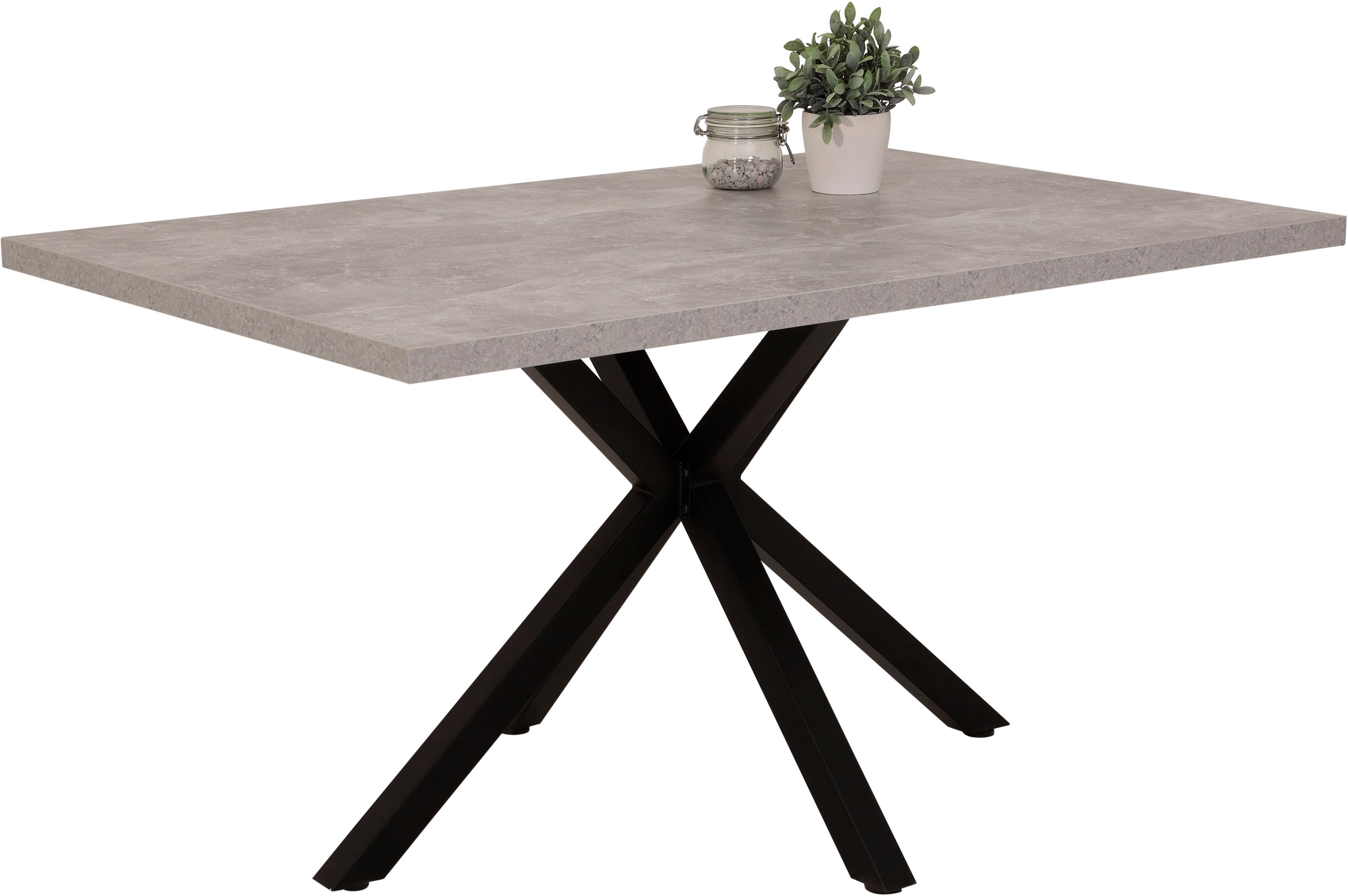 HELA Essgruppe »CLEO Tischgruppe Bestseller«, (Set, 5 tlg., 1 Tisch / 4 Stühle), Schalenstühle Tisch Wohnzimmer Esszimmer