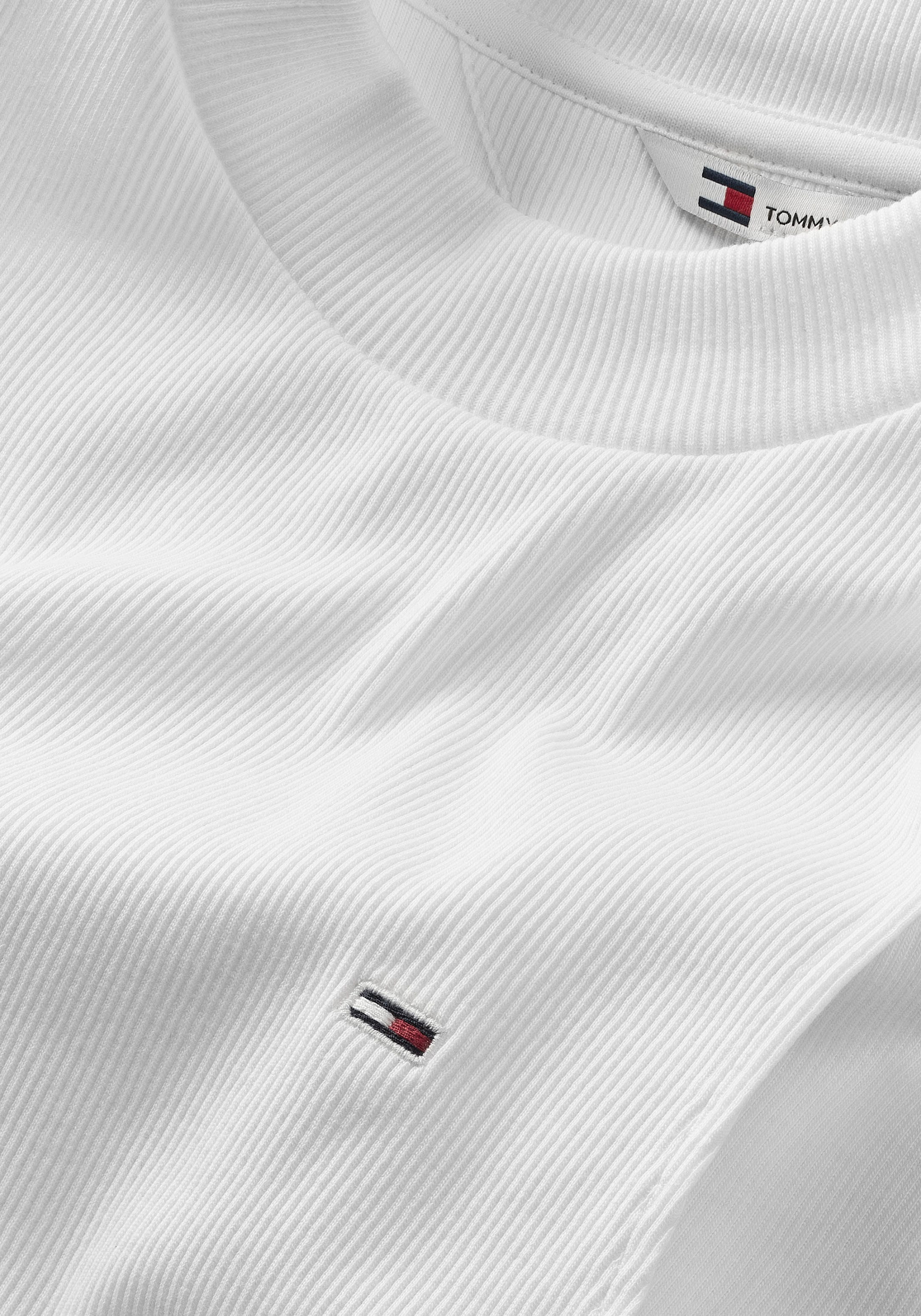 Tommy Jeans Tanktop »TJW CRP MOCKNECK RIB TANK«, mit Logostickerei