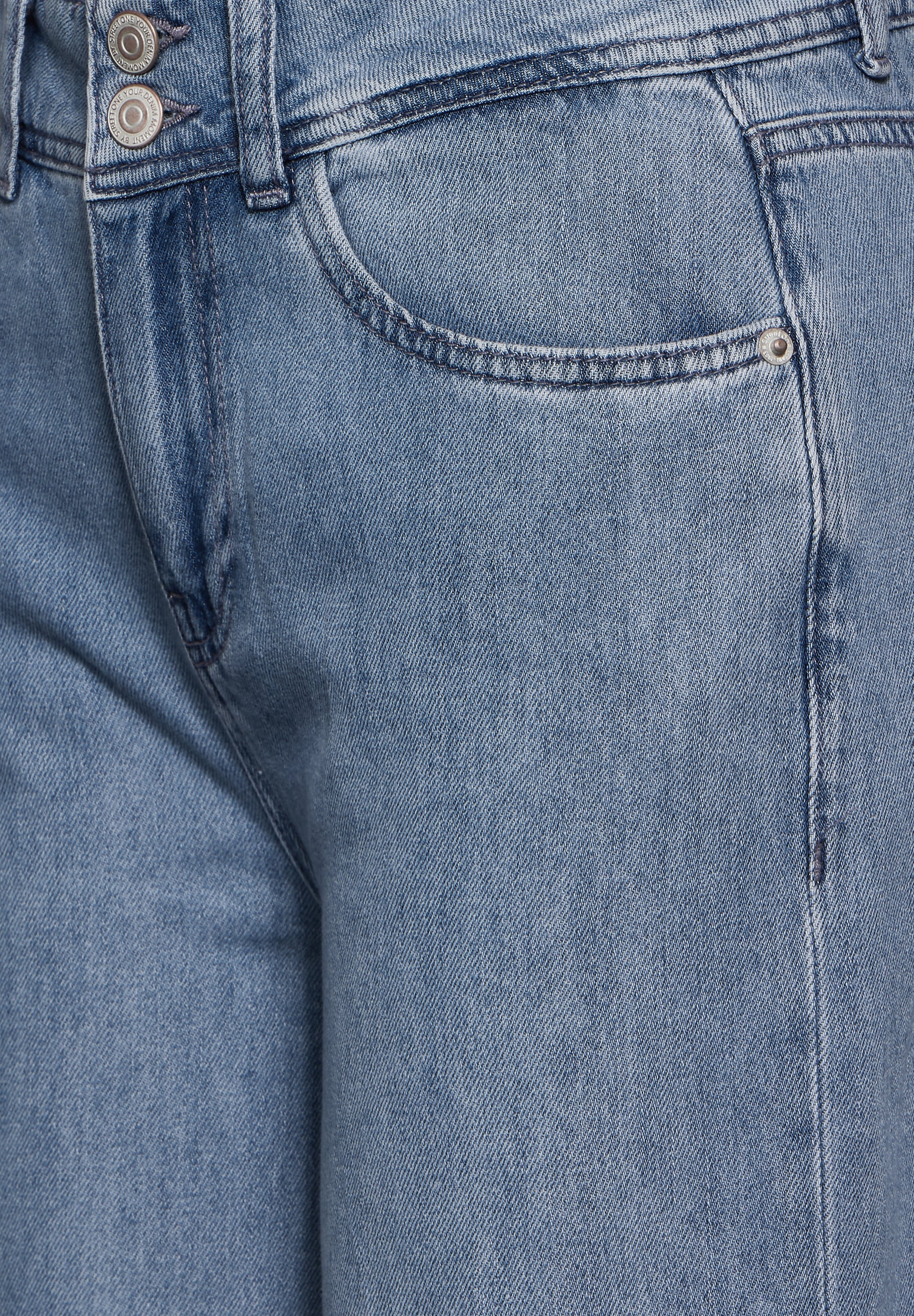 STREET ONE Weite Jeans, im Five-Pocket Style