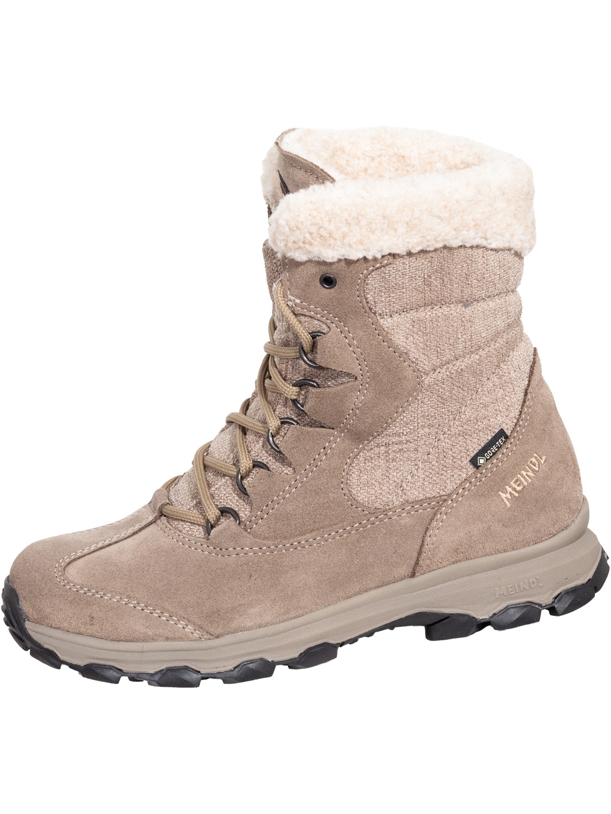 Meindl Stiefel »Meindl Civetta Lady 2 GTX beige«  Sportlicher Damen-Winterstiefel mit GORE-TEX® Webpelzfutter