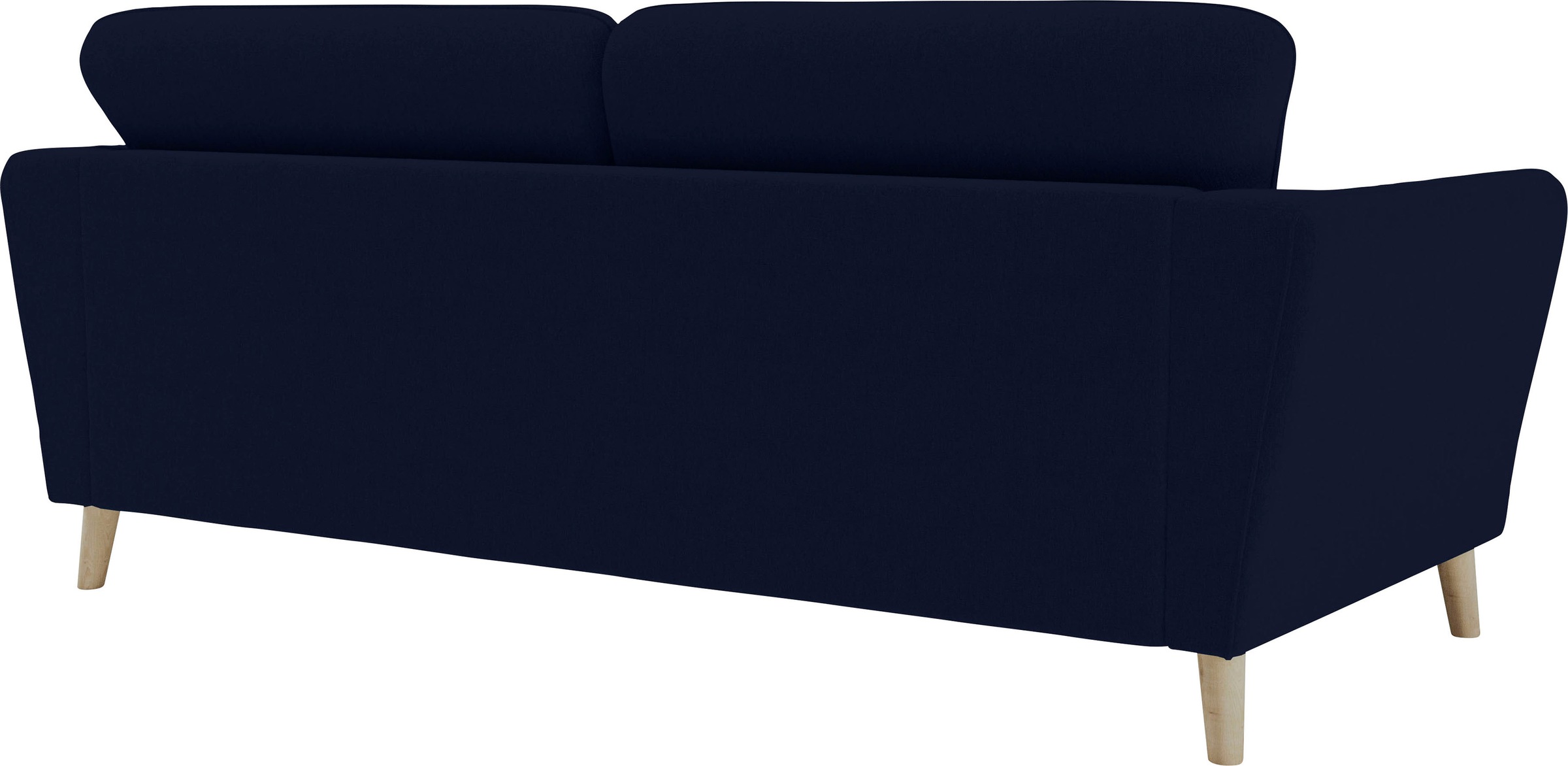 Home affaire 3-Sitzer »MARSEILLE Sofa 206 cm«, mit Massivholzbeinen aus Eiche, verschiedene Bezüge und Farbvarianten