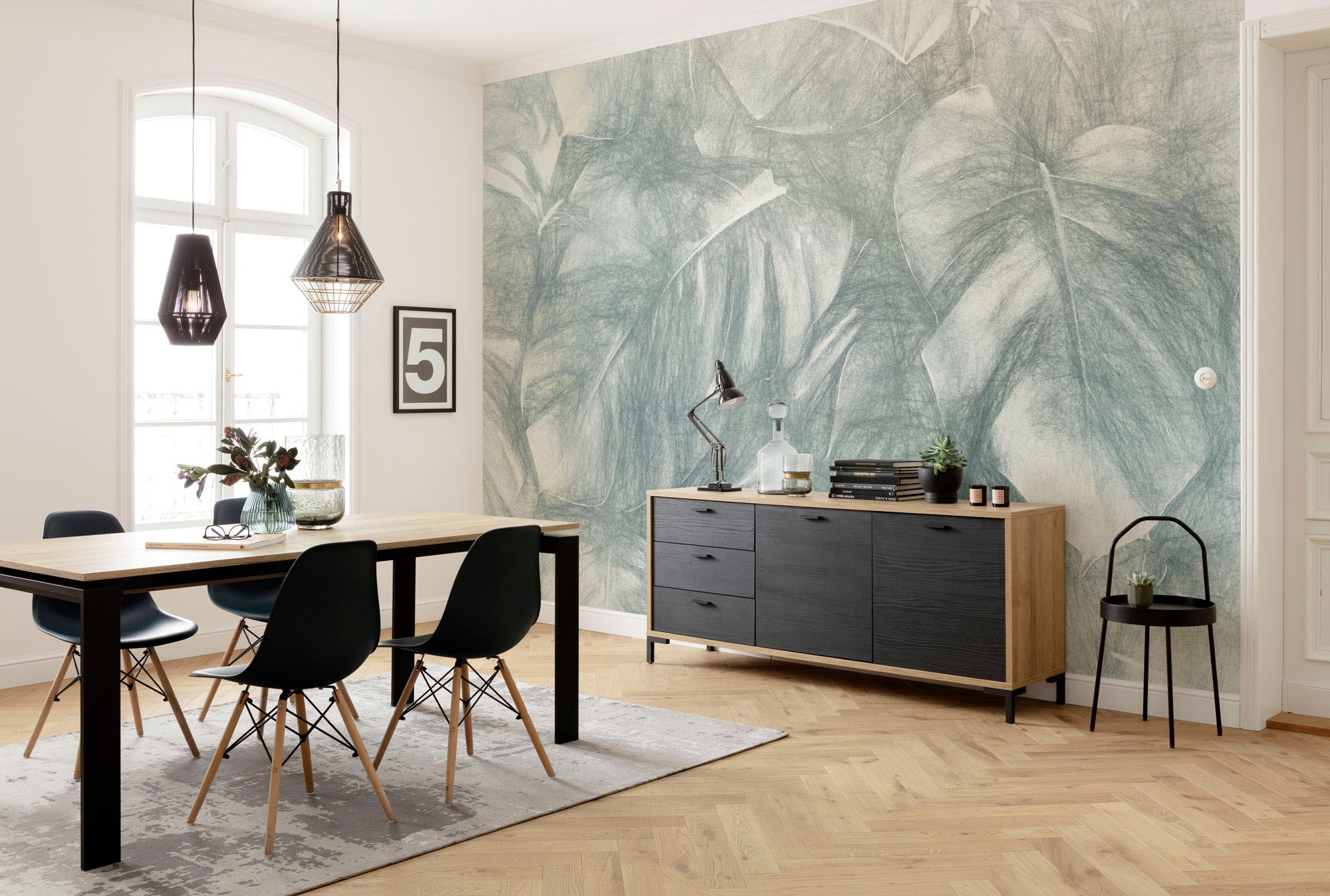 Komar Vliestapete »Digitaldruck Vlies -  Beyond Botanic - Größe 400 x 250 cm« bedruckt glatt Wohnzimmer, Schlafzimmer