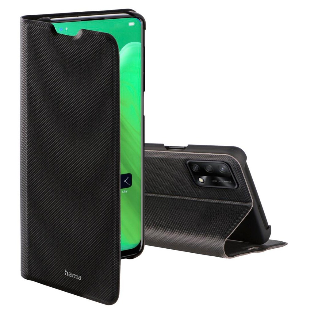 Hama Smartphone-Hülle »Booklet Slim Pro für Oppo A54 A74 5G, Schwarz«