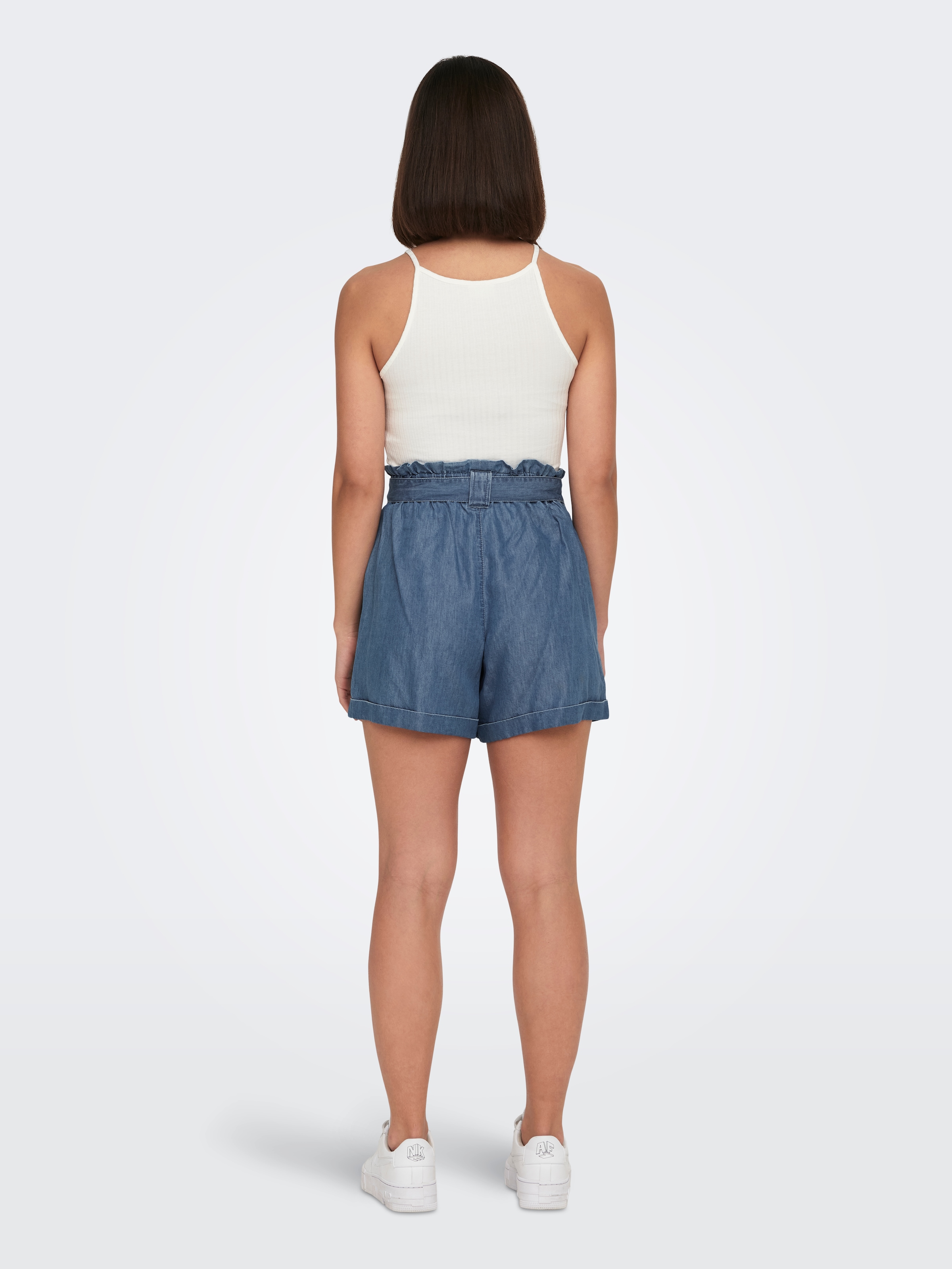 ONLY Shorts »ONLBEA SMILLA HW PB LOOSE DNM SHORTS«  im Denim Look