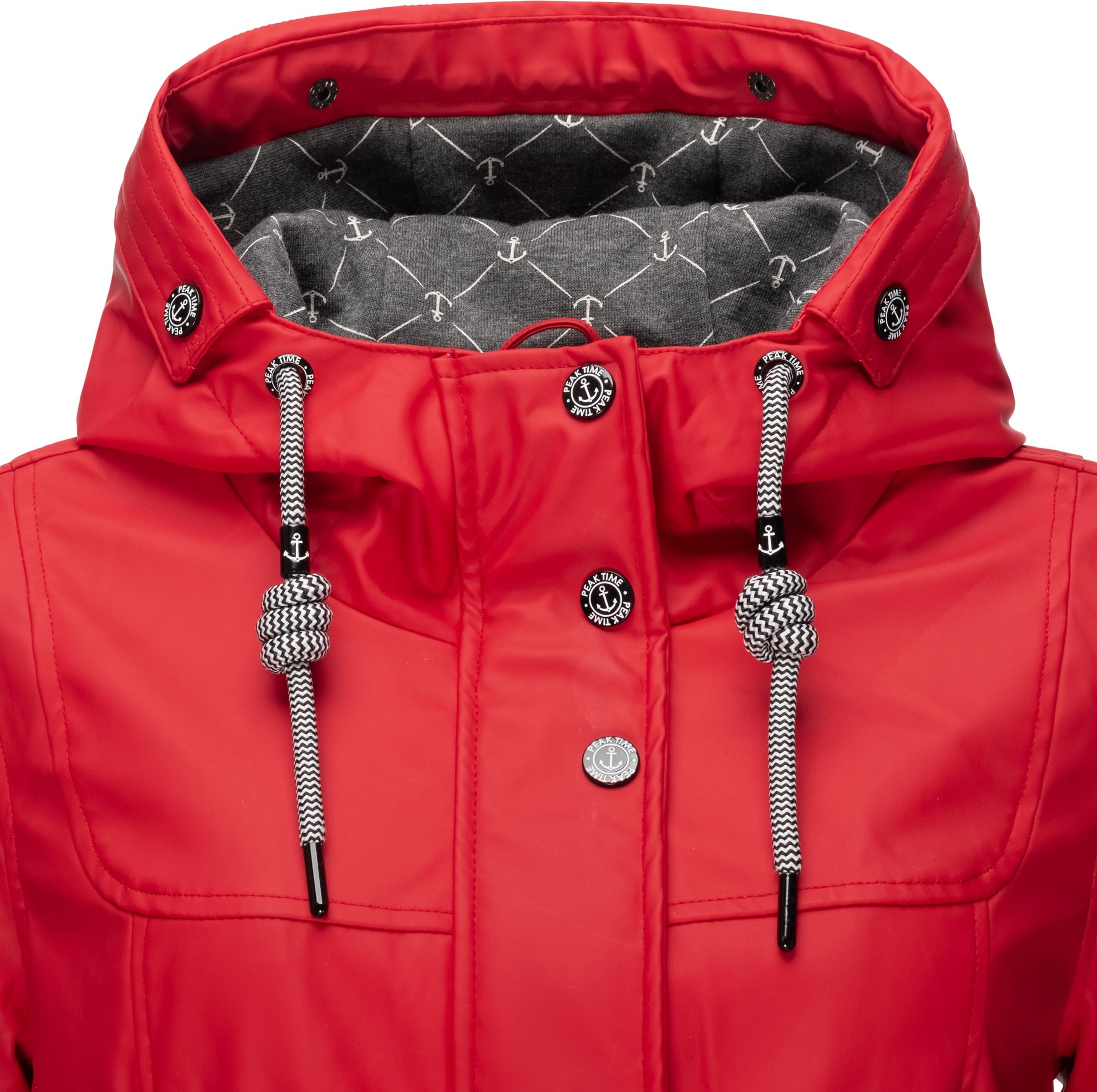 Regenmantel »Regenjacke L60042«, stylisch taillierter Regenmantel für Damen