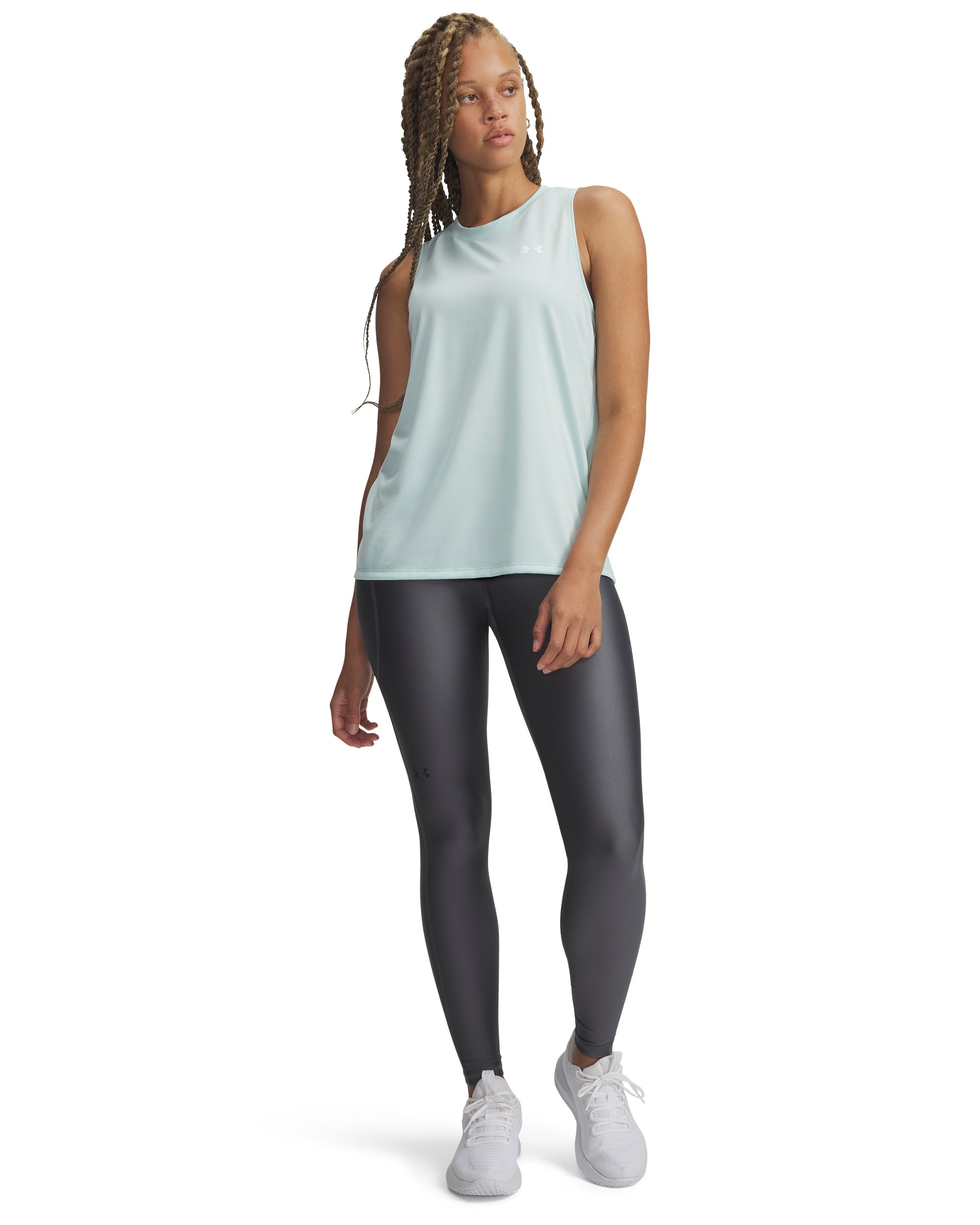Under Armour® Funktionstights »TECH HIRISE LEGGING«  mit Handytasche, sportlicher Stil, aus Polyester und Elasthan