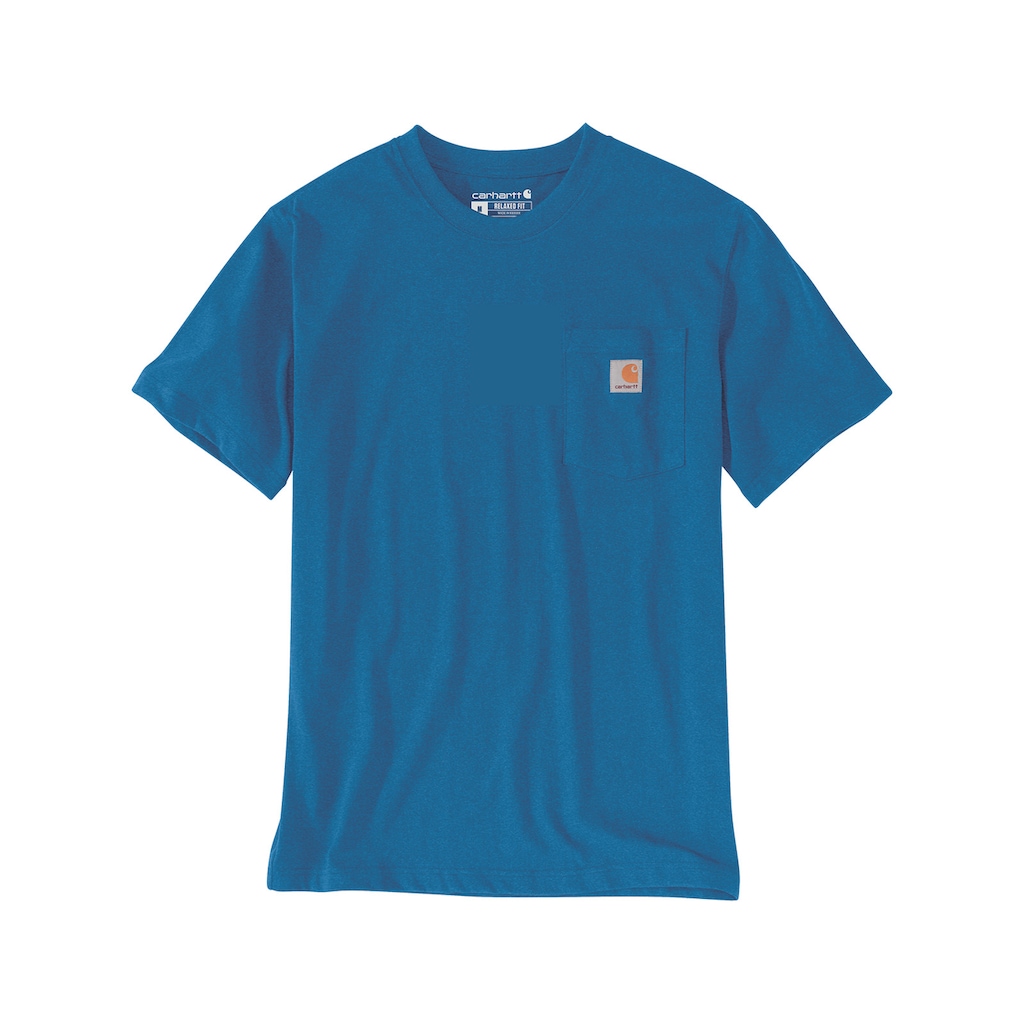 Carhartt T-Shirt »Carhartt Pocket T-Shirt blau«