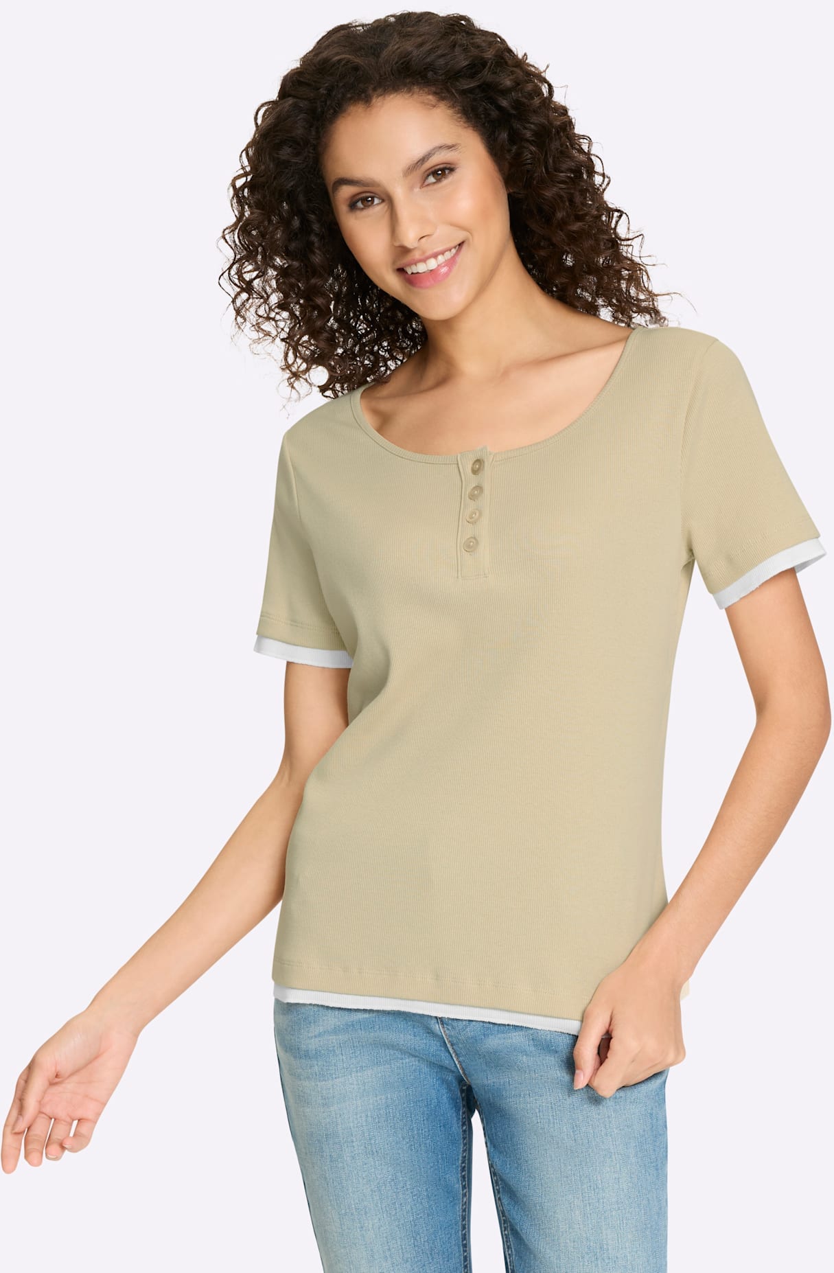 heine 2-in-1-Shirt »Shirt« 1 tlg.