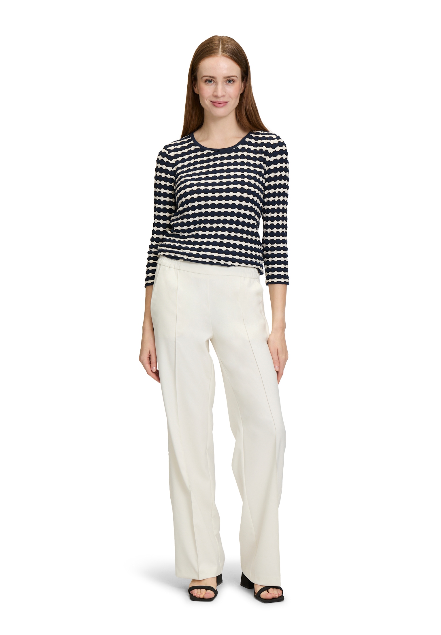 Betty Barclay 3/4-Arm-Shirt »Basic Shirt mit Rundhalsausschnitt«