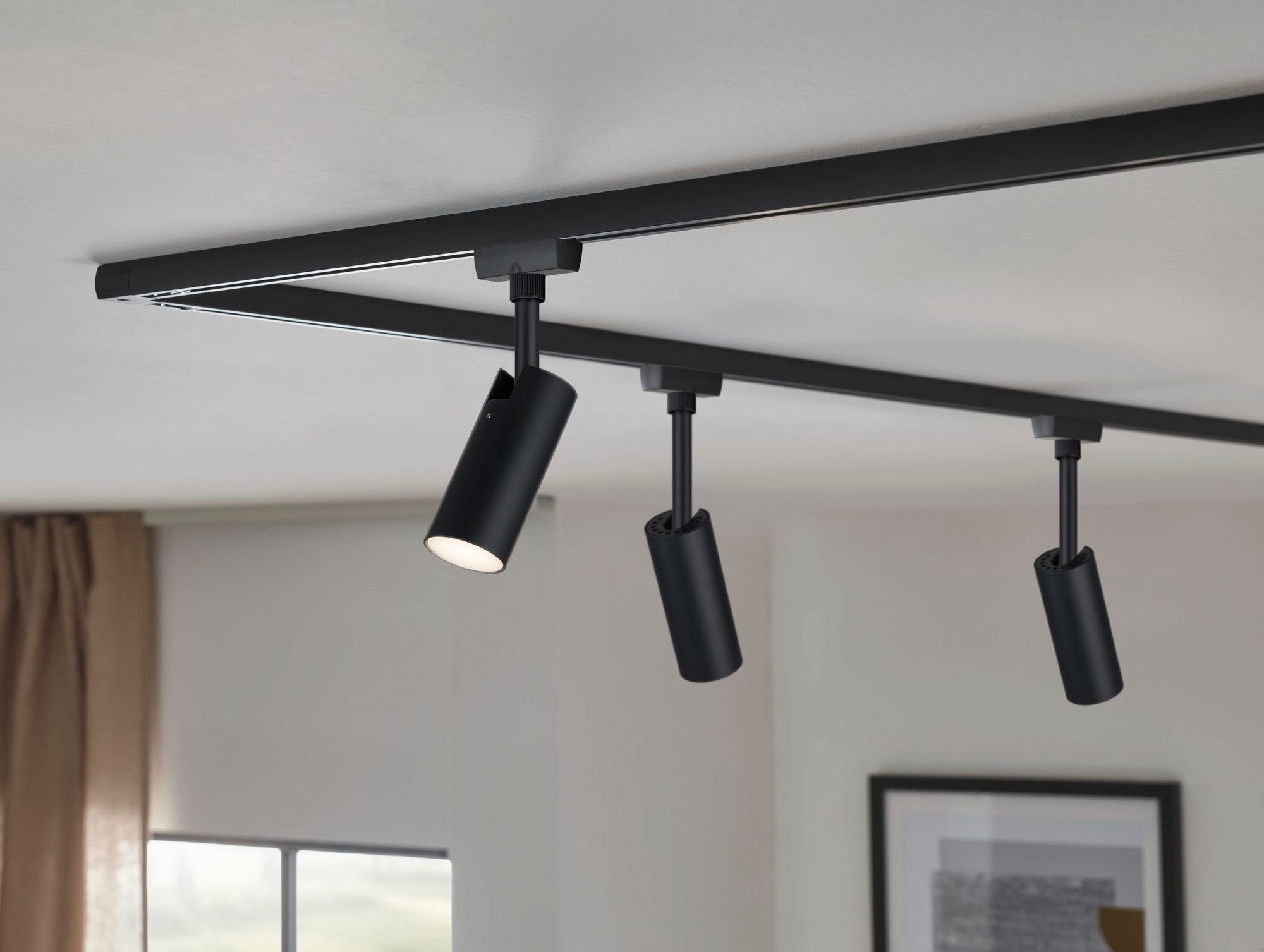 Paulmann Schienensystem-Leuchten »URail Spot Tubo 1x4W 3000K  230V« LED-Modul 1 Stk. Warmweiß 3-Step-Dimmbar