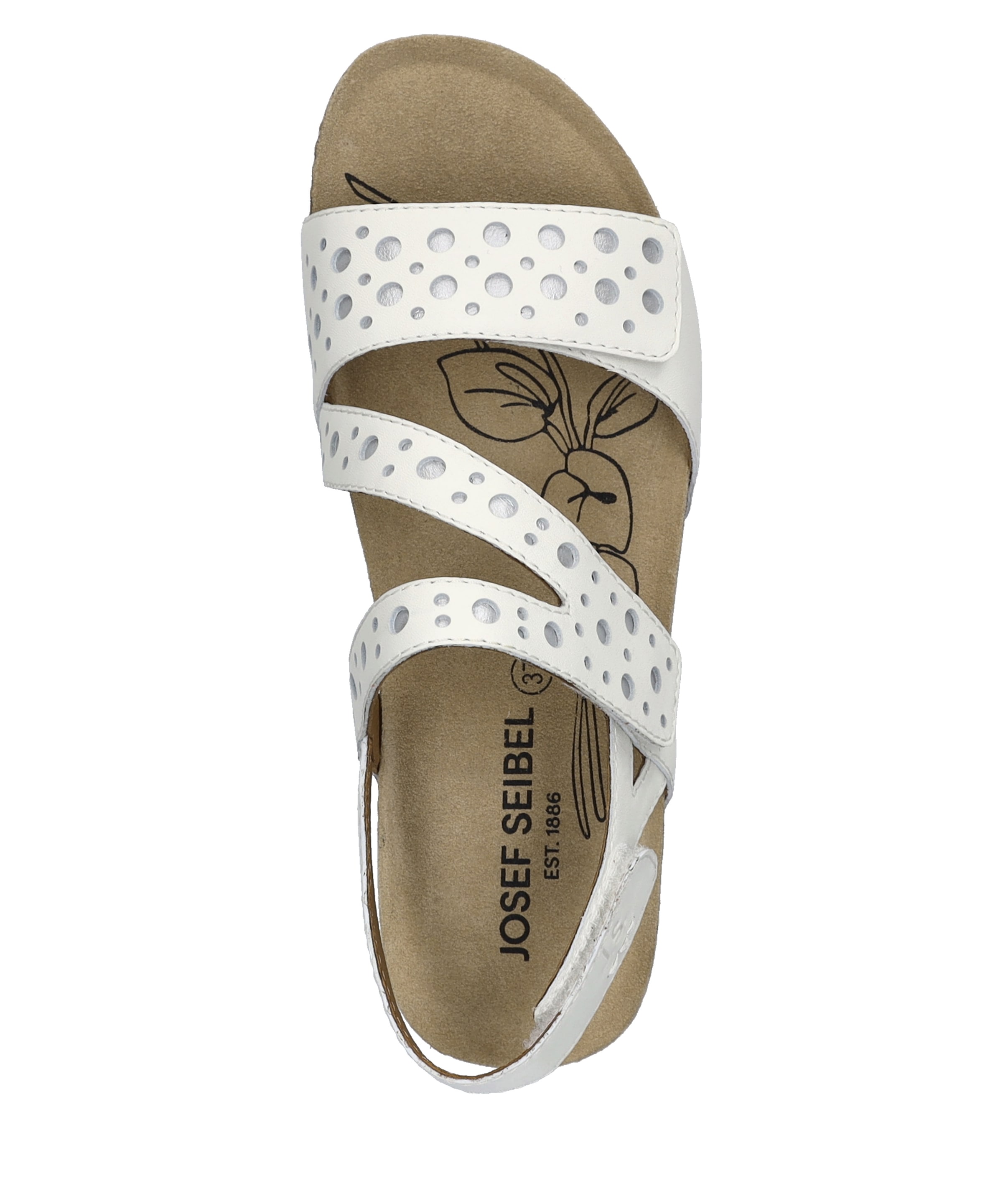 Josef Seibel Sandale »Tonga 91, weiss-silber«