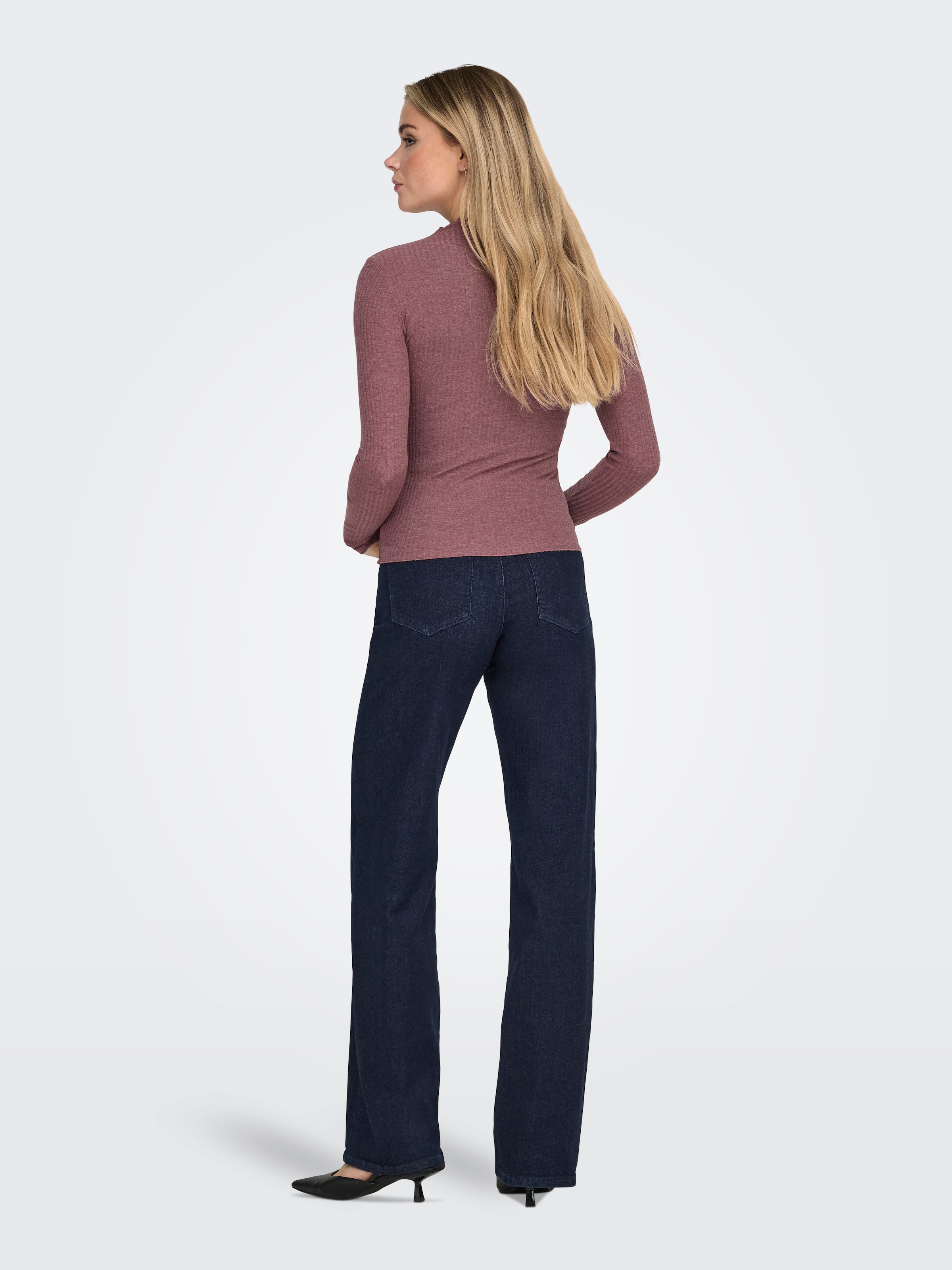 ONLY Langarmshirt »ONLEMMA L/S HIGH NECK TOP«