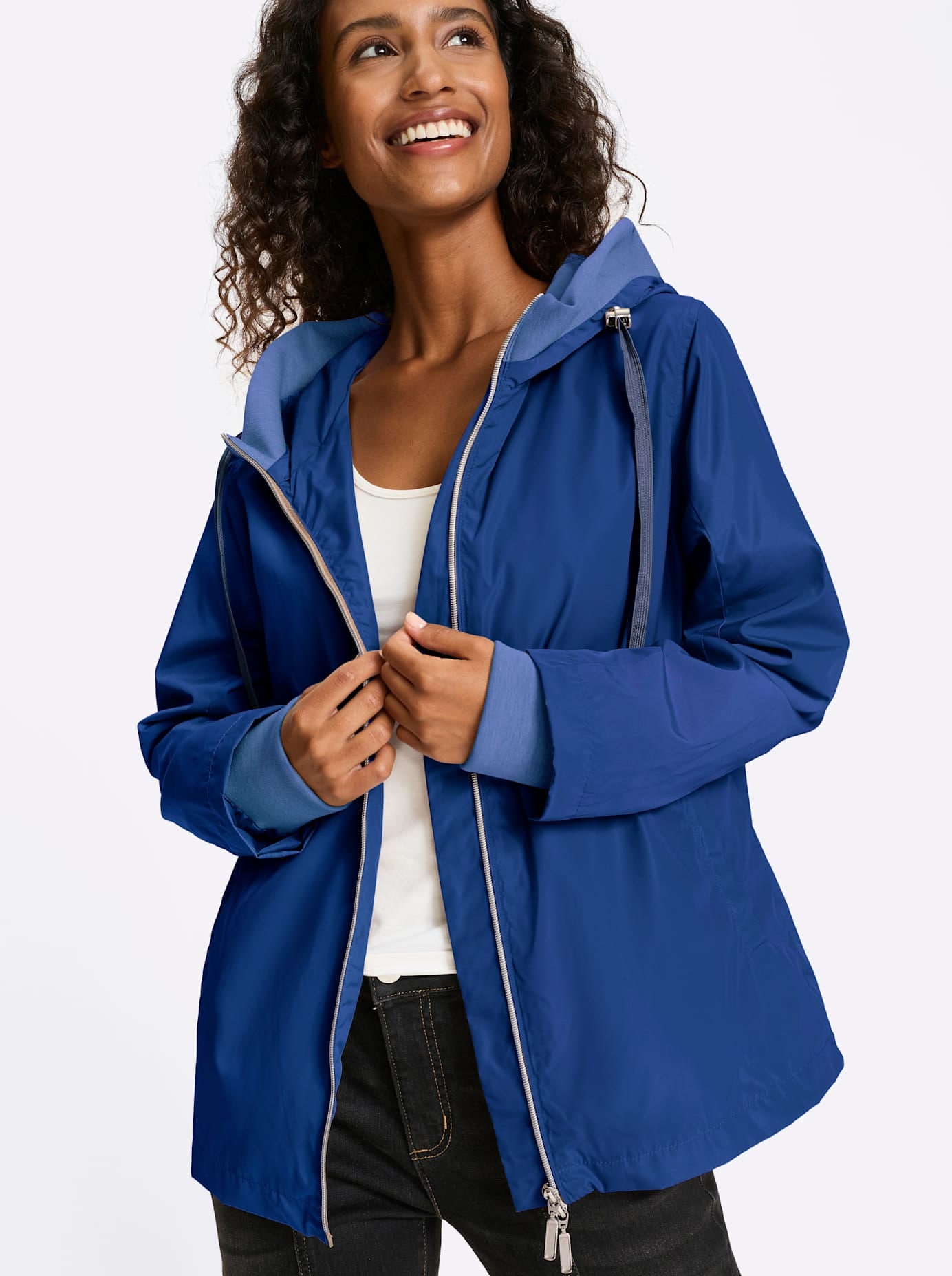 heine Outdoorjacke mit Kapuze