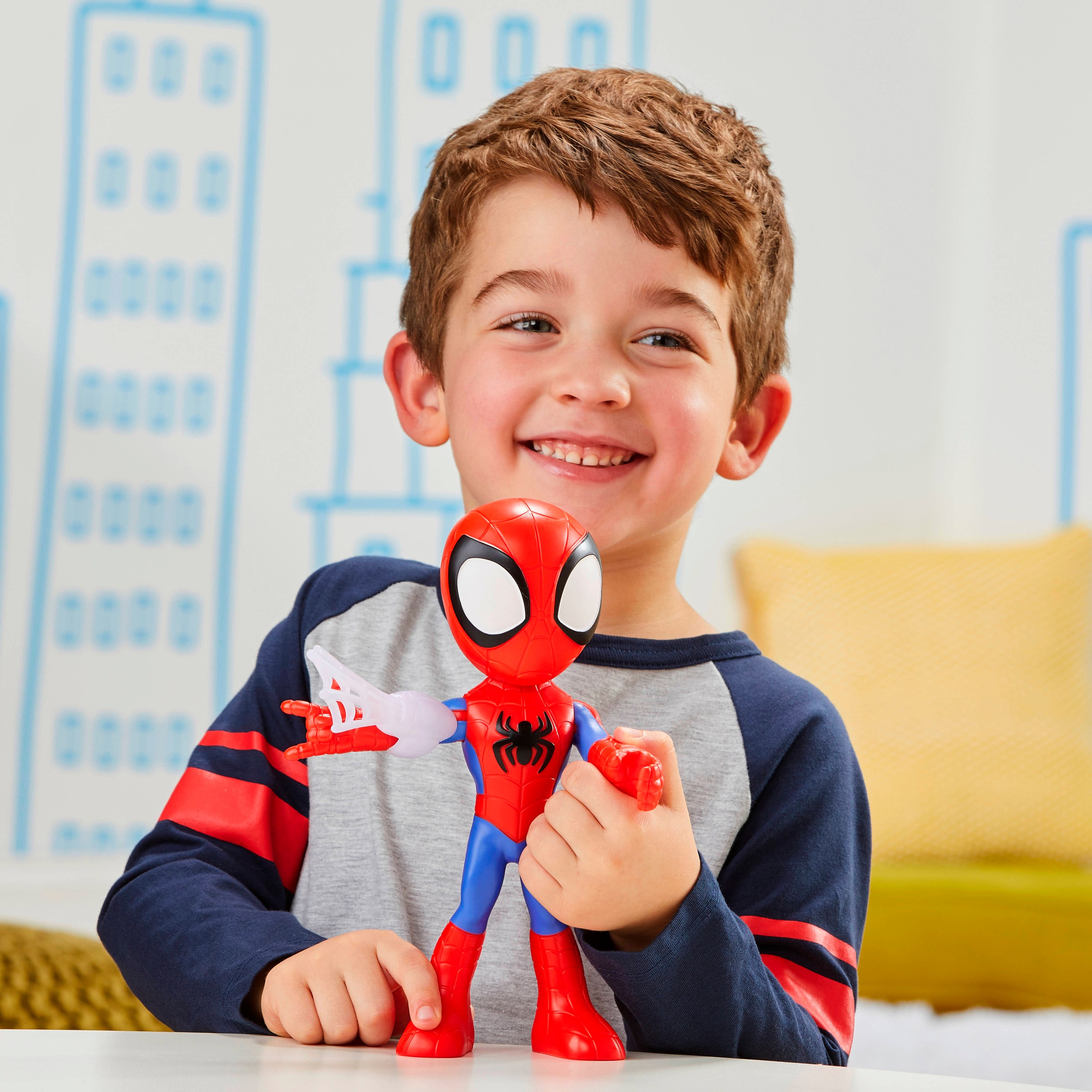 Hasbro Actionfigur »Marvel Spidey and His Amazing Friends, supergroße Spidey Action-Figur«