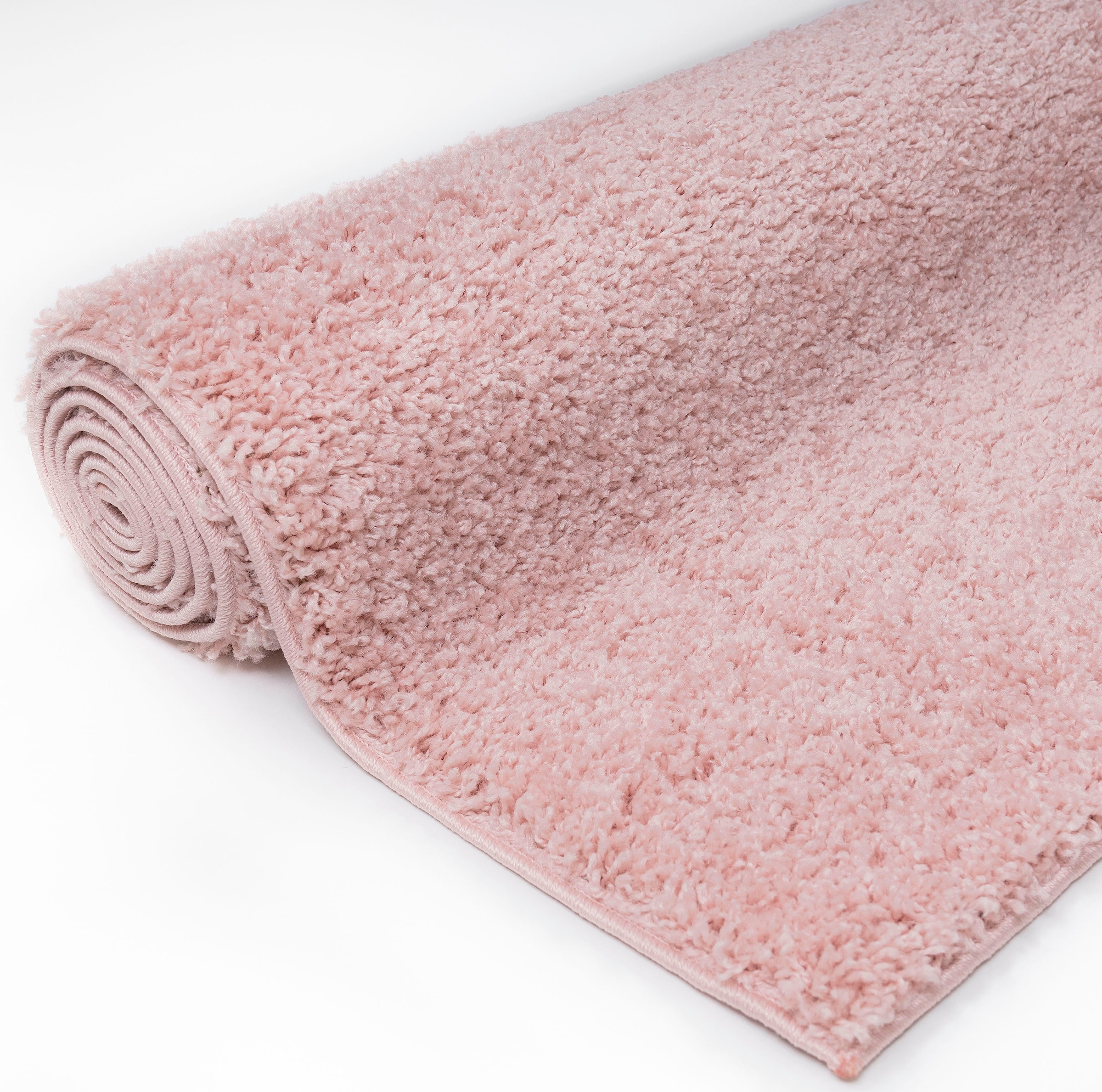 Home affaire Hochflor-Teppich »Shaggy 30«, rechteckig, 30 mm Höhe, Teppich, Uni Farben, besonders weich und kuschelig