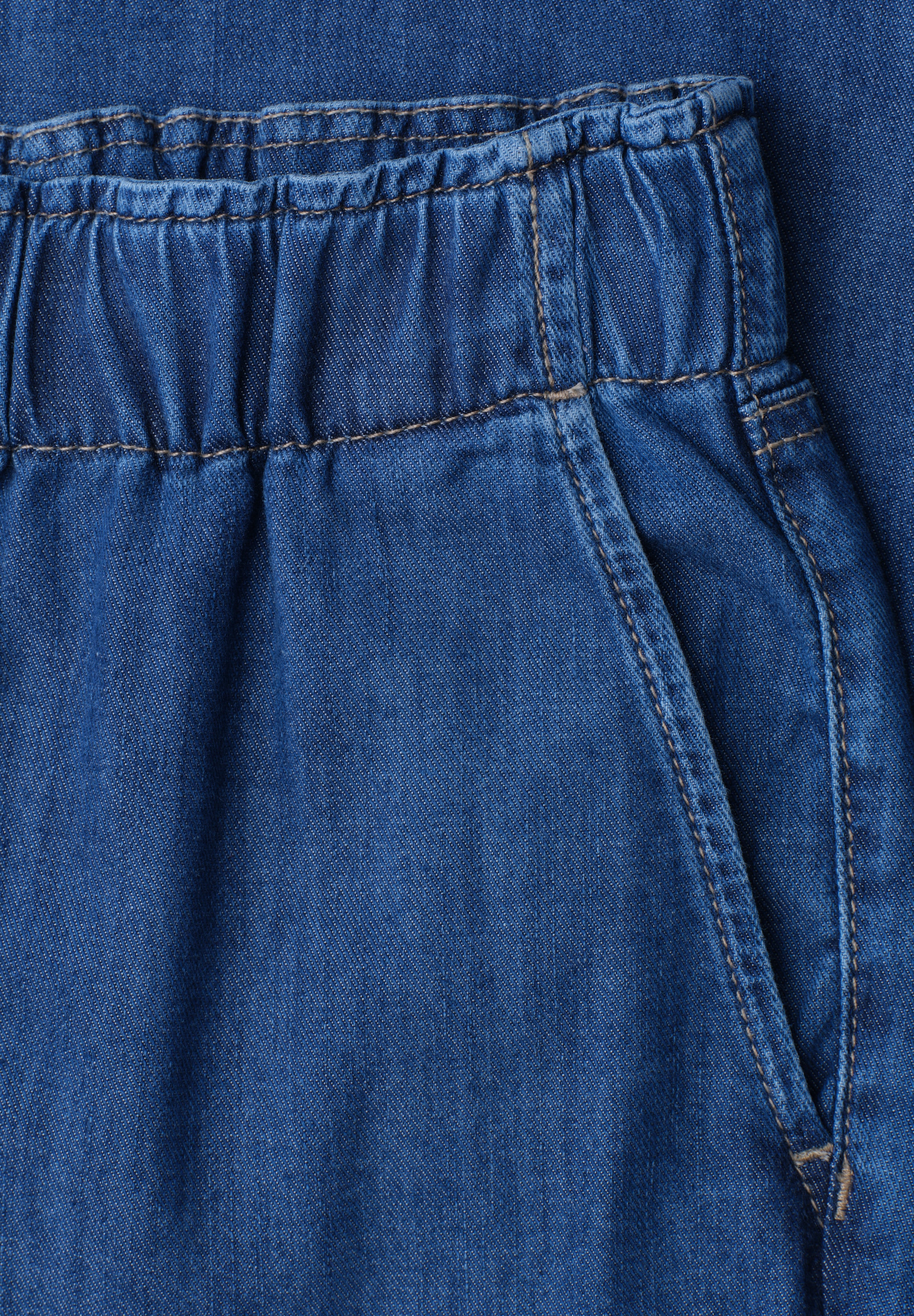 STREET ONE Weite Jeans »Style Emee« mit Paperbag-Bund