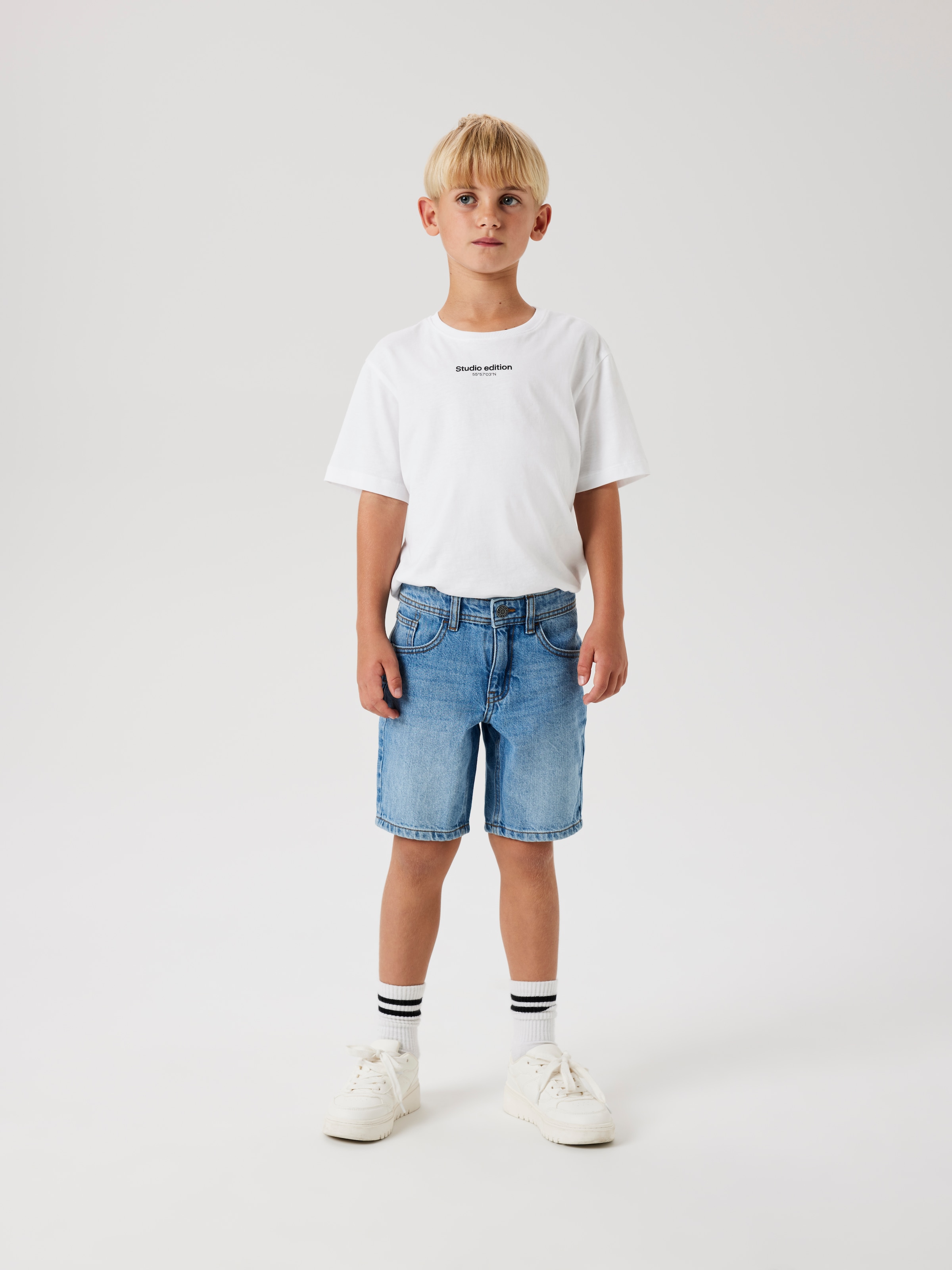 Name It Jeansshorts »NKMRYAN REG L DNM SHORTS 6750-DM NOOS« Baumwolle