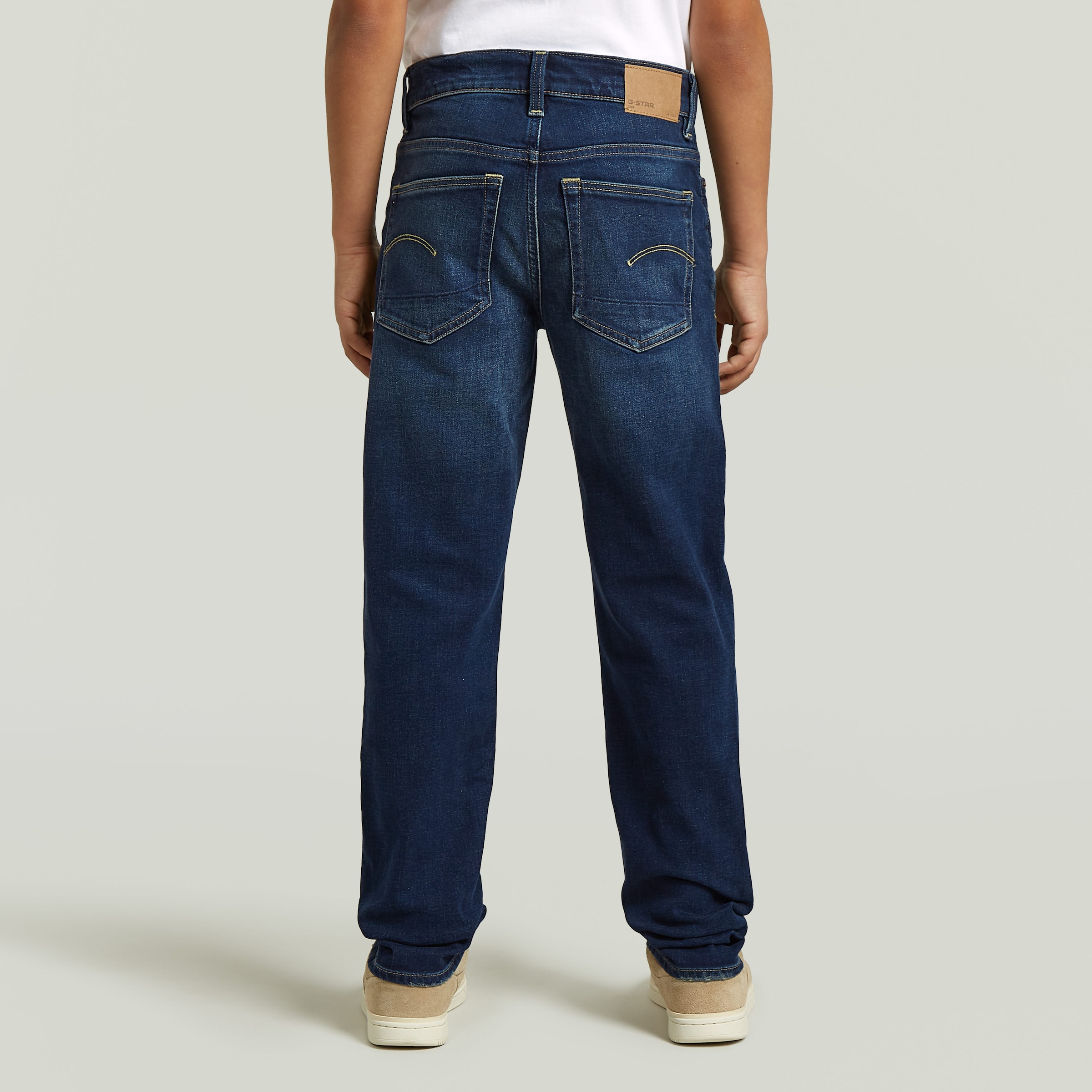 G-STAR 5-Pocket-Jeans »KIDS, 3301 SLIM« mit mittlerem Bund, Baumwoll-Denim