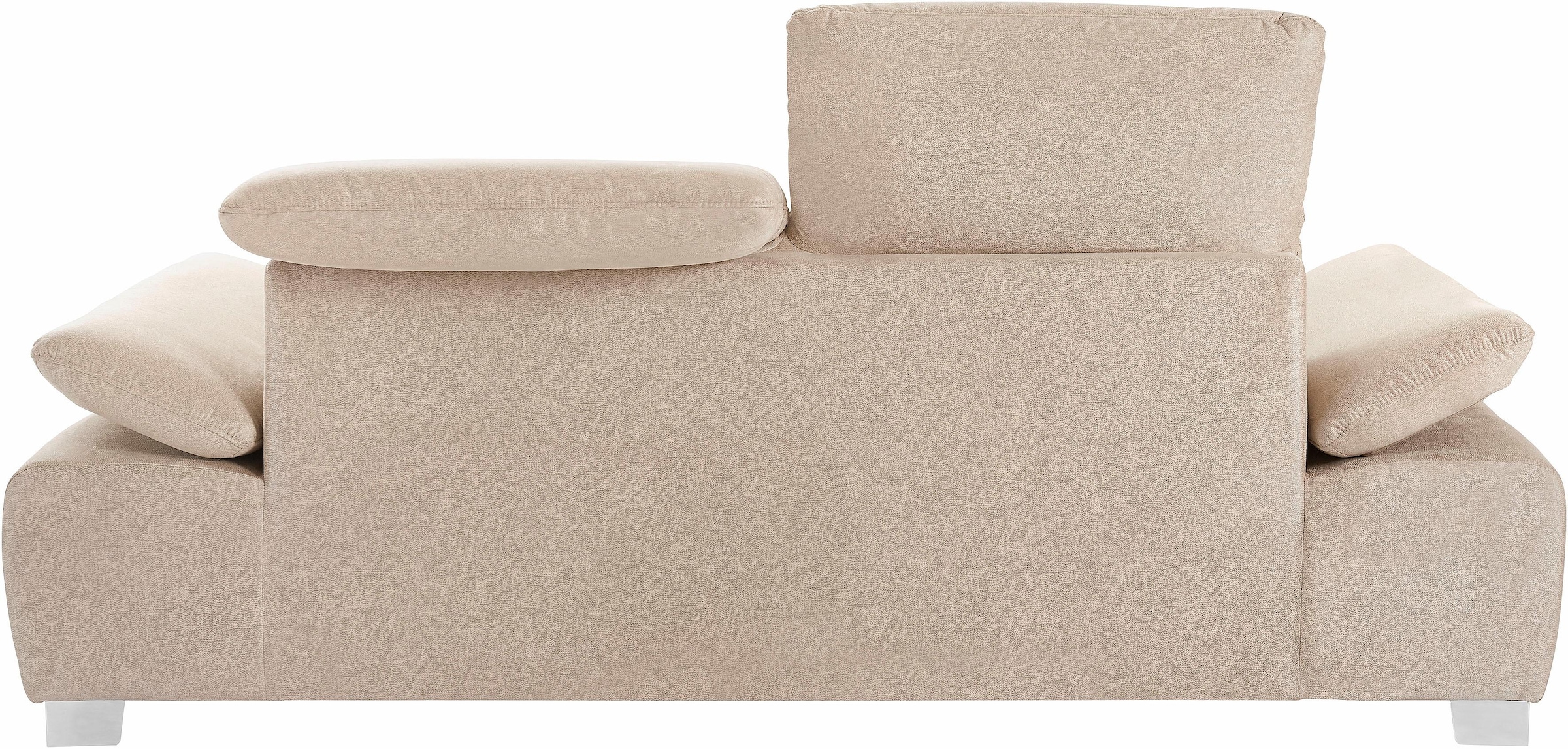 DOMO collection 2,5-Sitzer »Milan inklusive komfortablen Federkern für mehr Sitzkomfort« mit Rückenverstellung