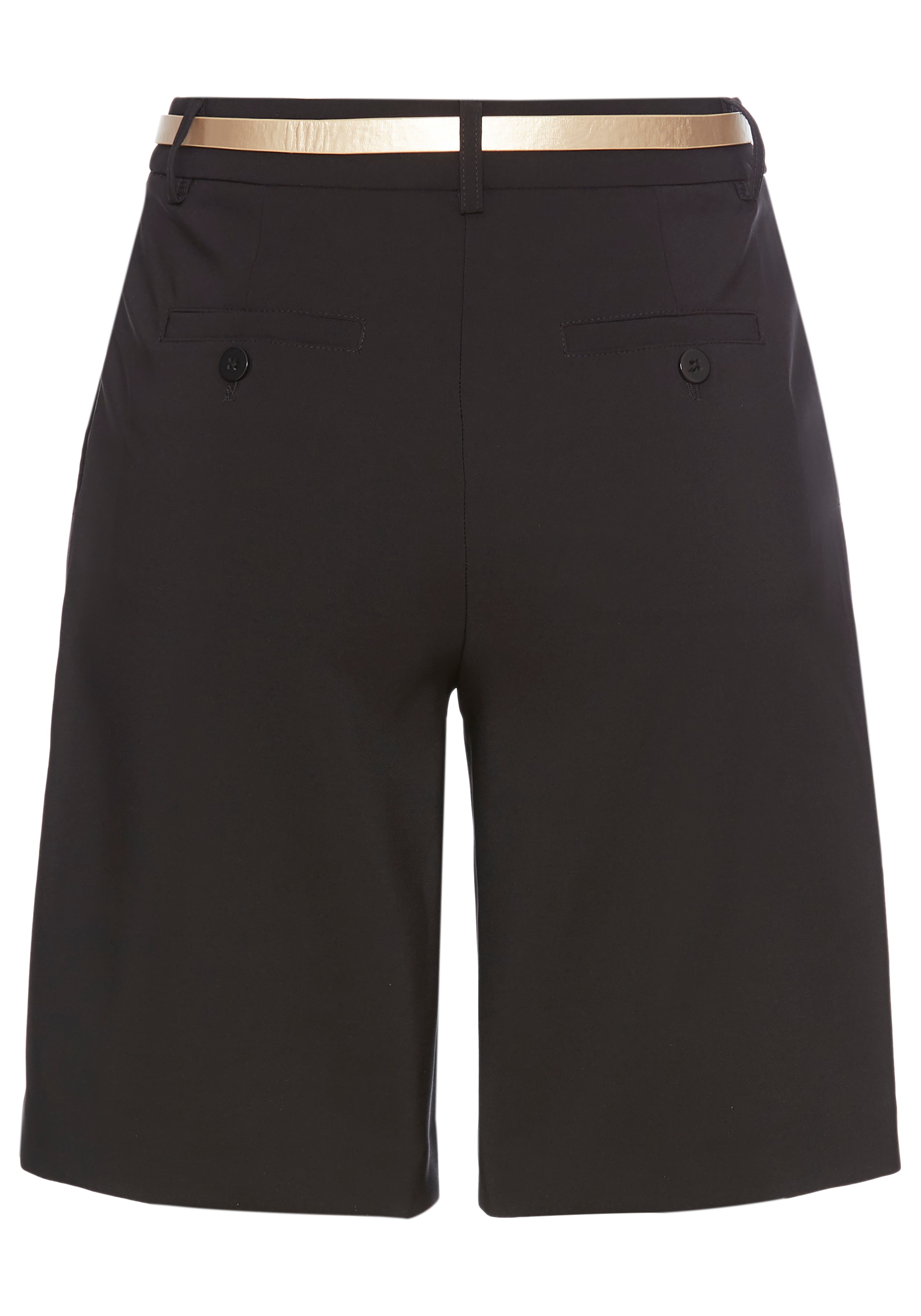 Laura Scott Chinoshorts, (Set, 2 tlg., mit Gürtel), mit passendem Gürtel