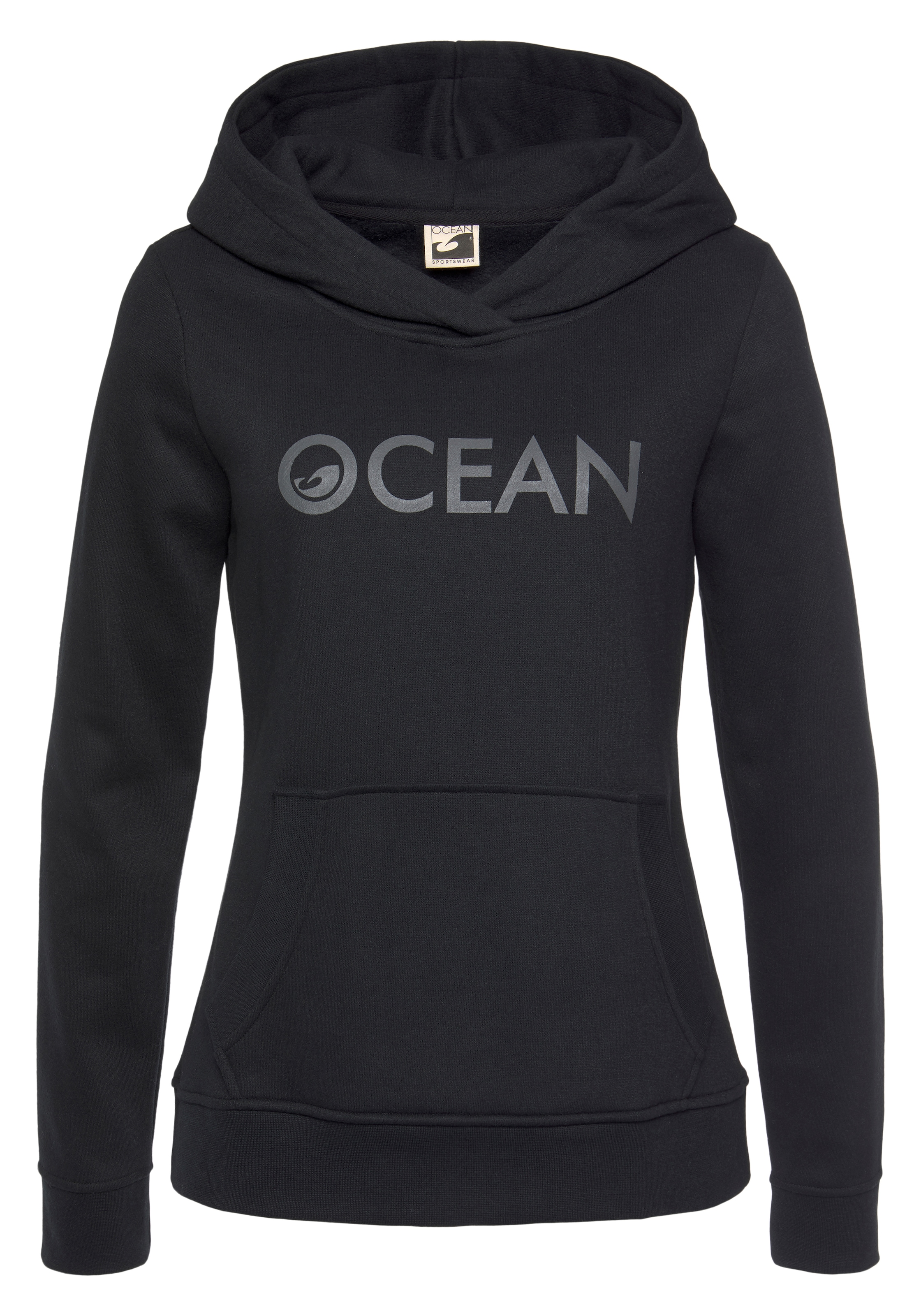 Ocean Sportswear Kapuzensweatshirt »mit Multifunktionaler Tube Schal«, basic geschnittene Passform, aus Baumwollmischung, mit Kängurutasche