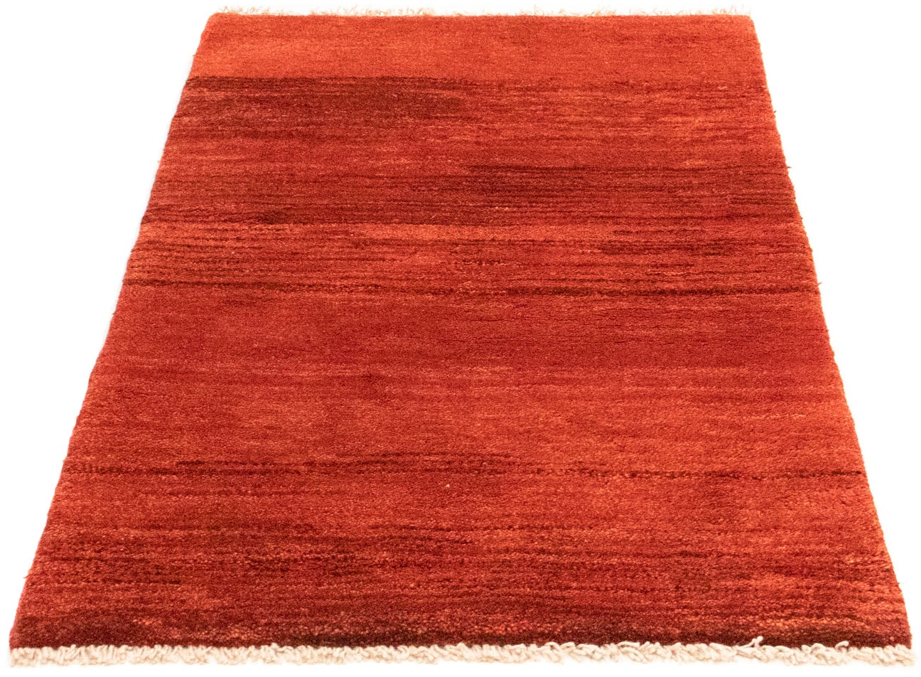 morgenland Wollteppich »Gabbeh handgeknüpft Teppich rechteckig, handgeknüpft rot«