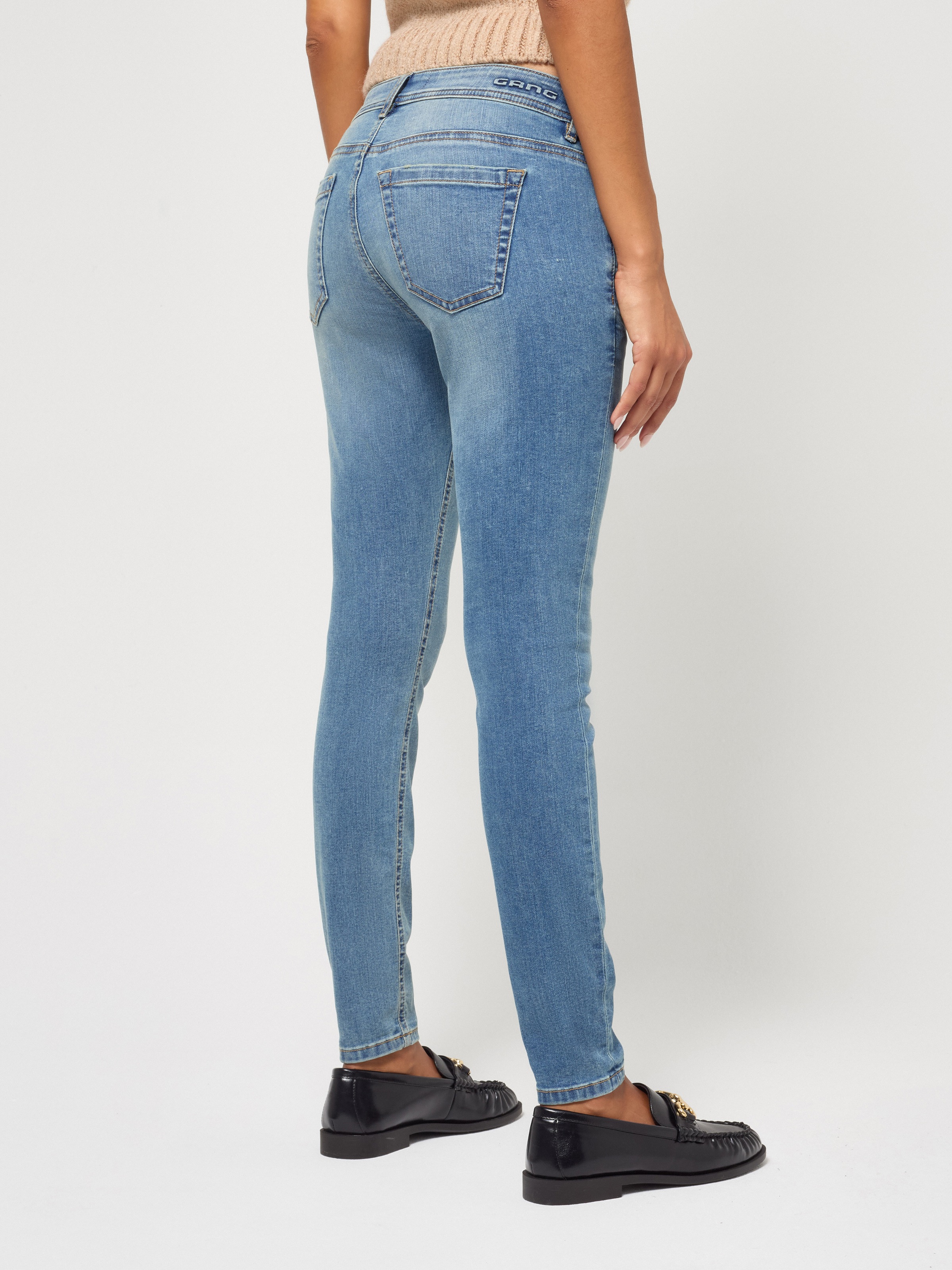 GANG Skinny-fit-Jeans »94FAITH CROPPED« mit verkürzter Beinlänge