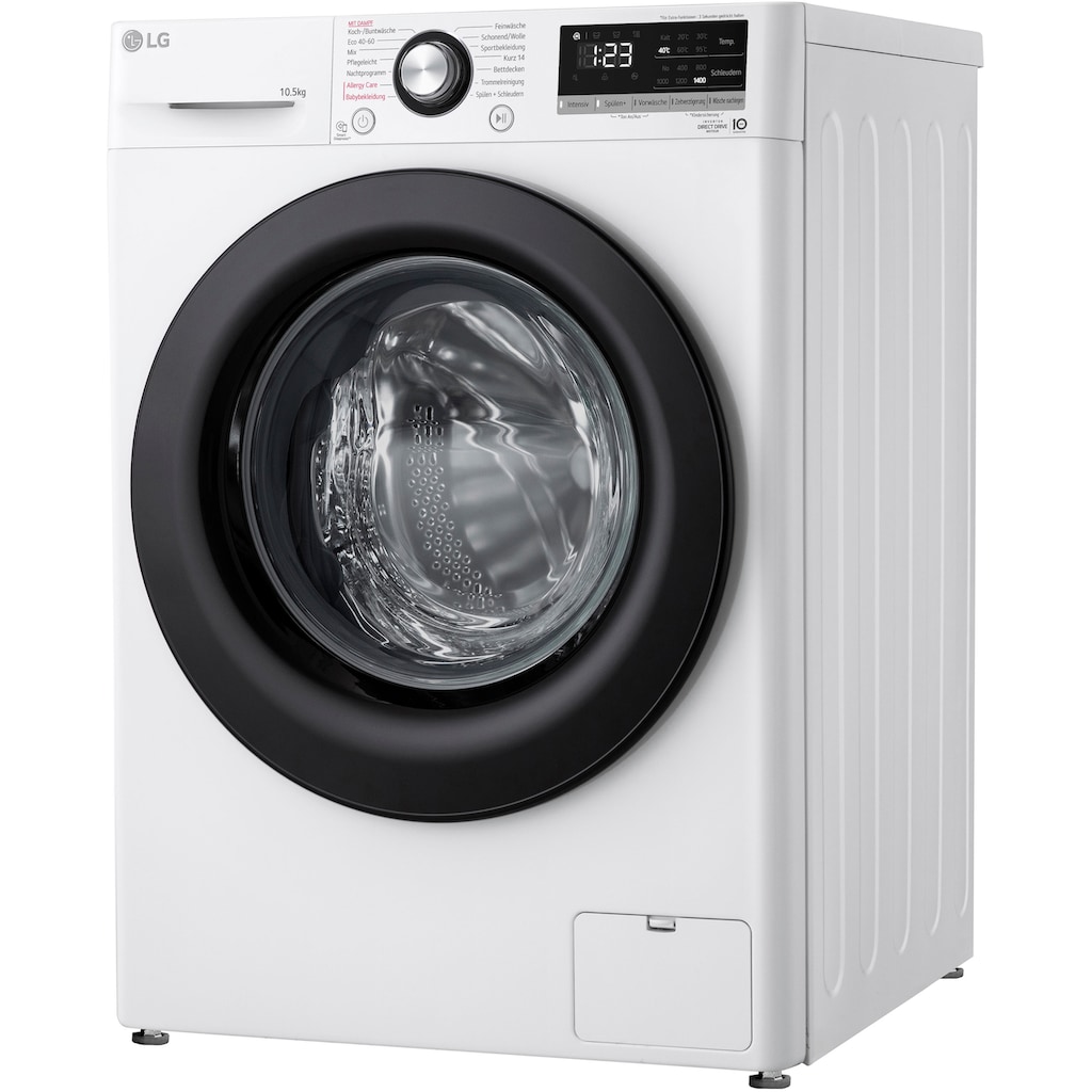 LG Waschmaschine »F4WV40X5«, F4WV40X5, 10,5 kg, 1400 U/min