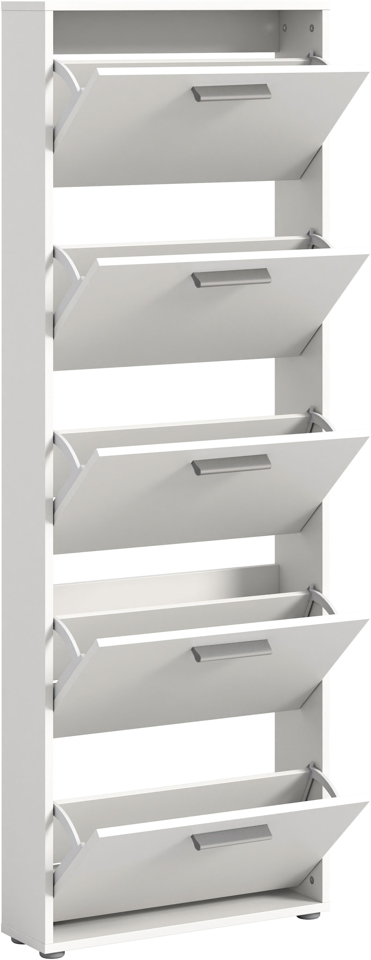 HBZ Schuhkommode »Sam Schuhkipper, Schuhschrank BxHxT 59x169x17 cm«, (1 St.), mit 5 Klappen