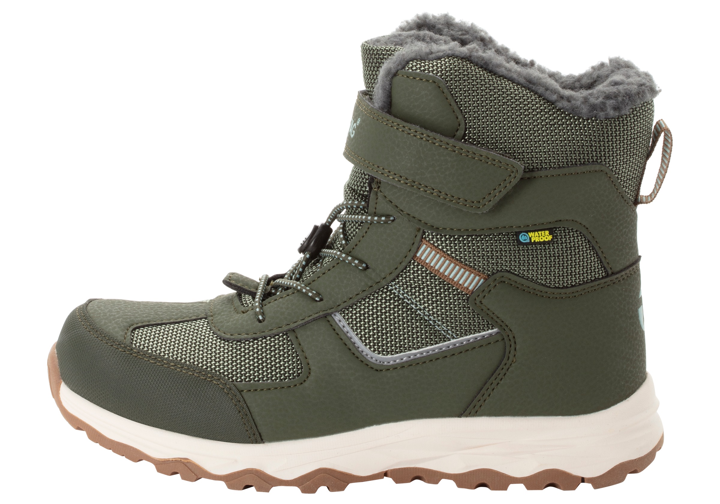 ZIGZAG Winterboots »Balful Kids Boot WP«, Snowboots, Winterstiefel, Winterschuhe, wasserdicht, Warmfutter