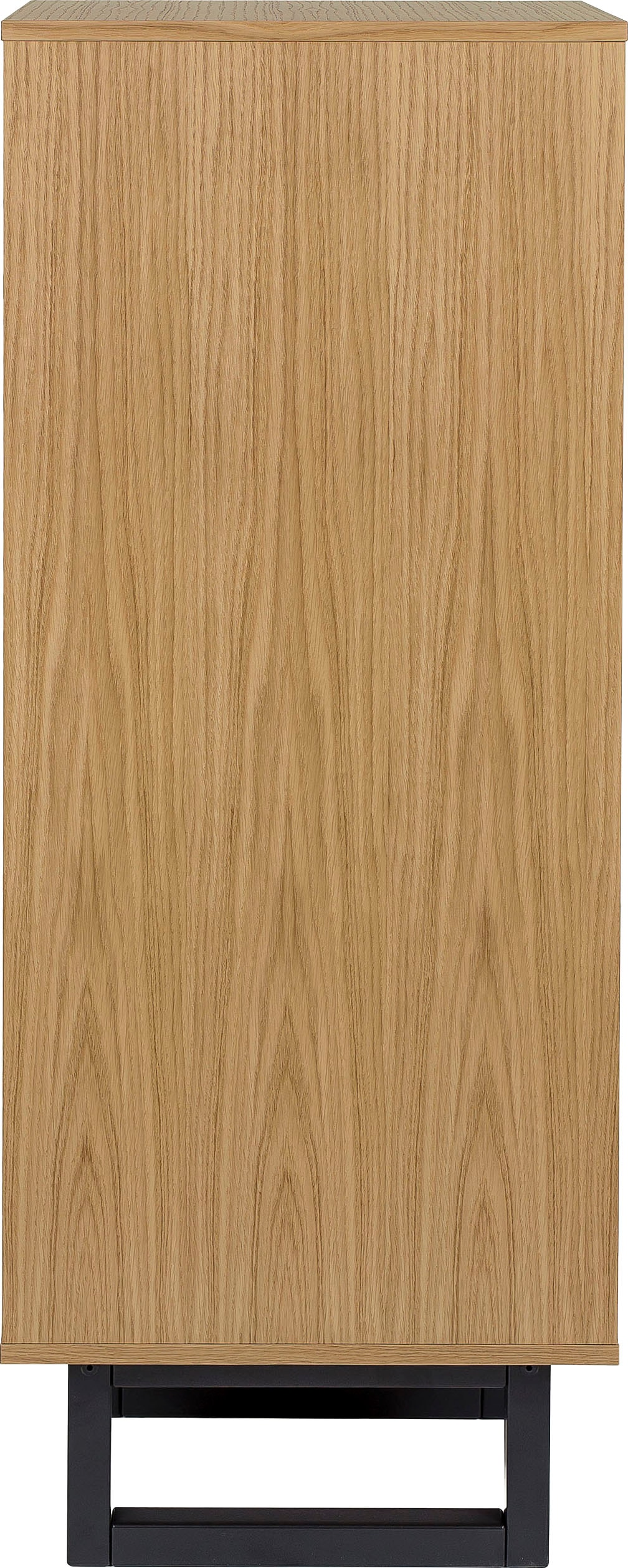 Woodman Hochkommode, im skandinavischen Design, mit besonderem Print