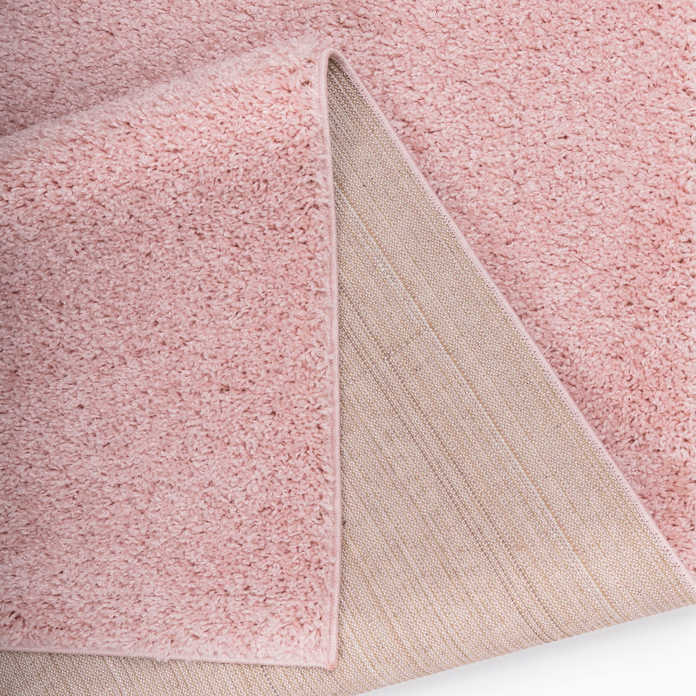 Bruno Banani Hochflor-Teppich »Shaggy Soft«, rechteckig, 30 mm Höhe, gewebt, Uni Farben, besonders weich und kuschelig