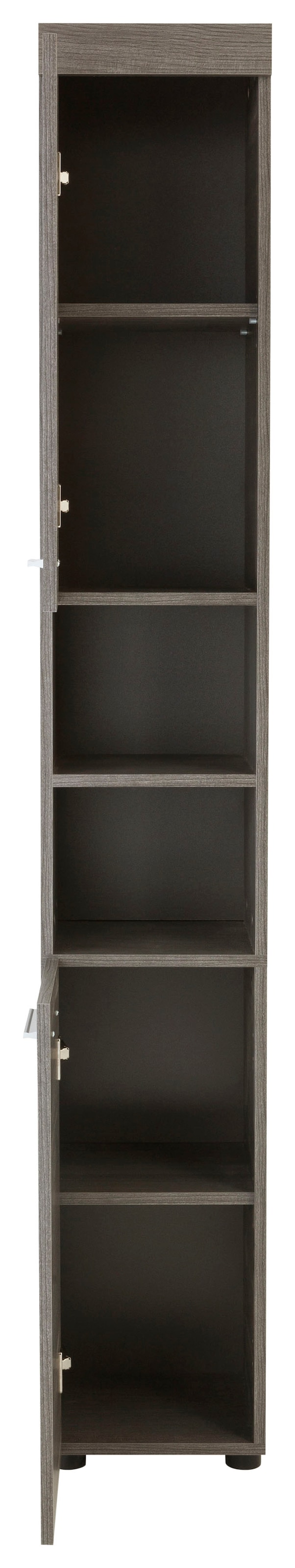 welltime Hochschrank »Royan« Hochschrank mit 2 Türen & 2 Fächern - (B/T/H) 30/31/190 cm