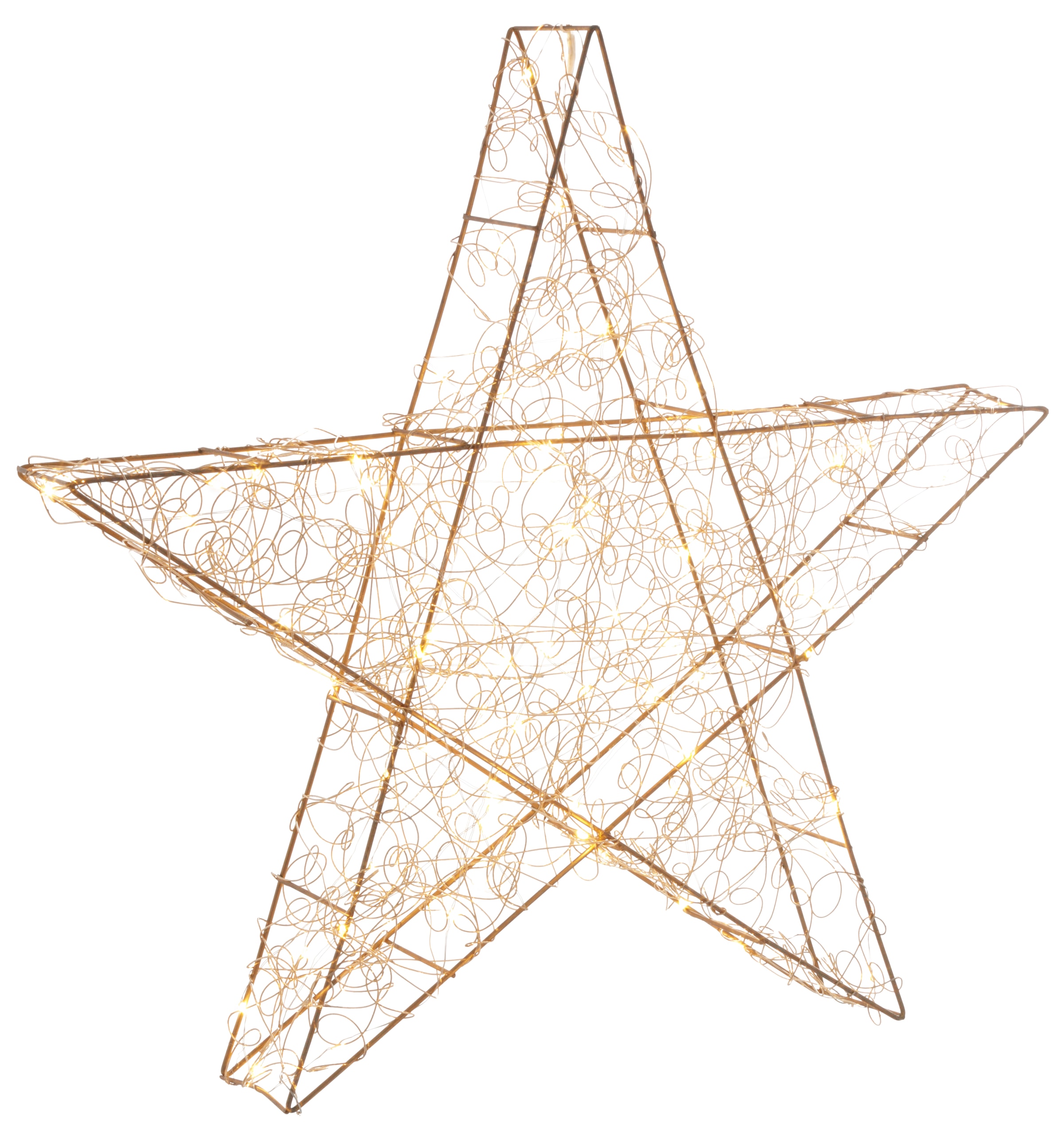 AM Design LED Stern, aussen Jahren 3 Weihnachtsstern mit | aus Draht, Garantie online XXL kaufen Weihnachtsdeko