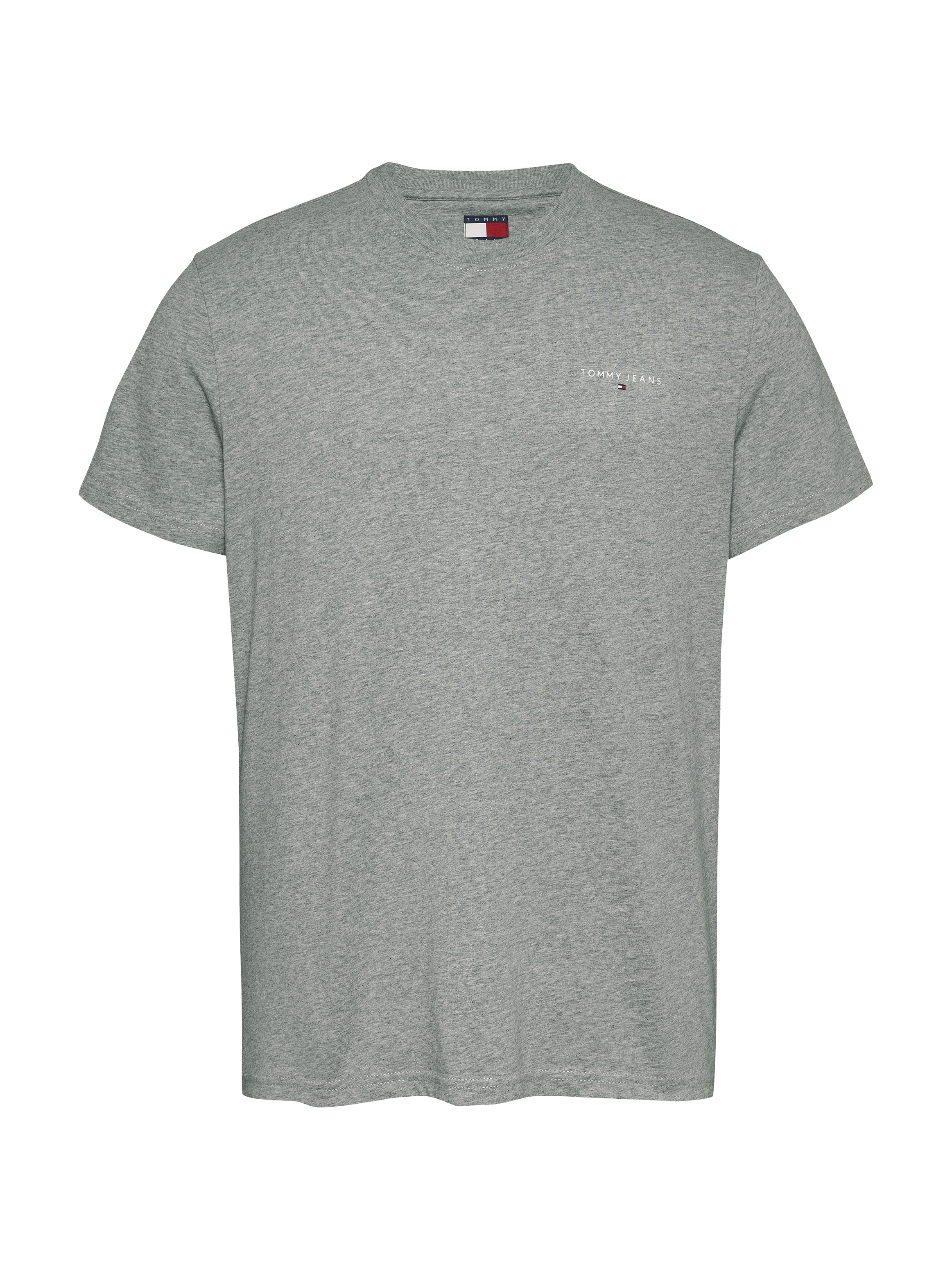 Tommy Jeans Plus Rundhalsshirt »TJM SLIM LINEAR CHEST SS TEE EXT«, in Großen Größen, Logodruck