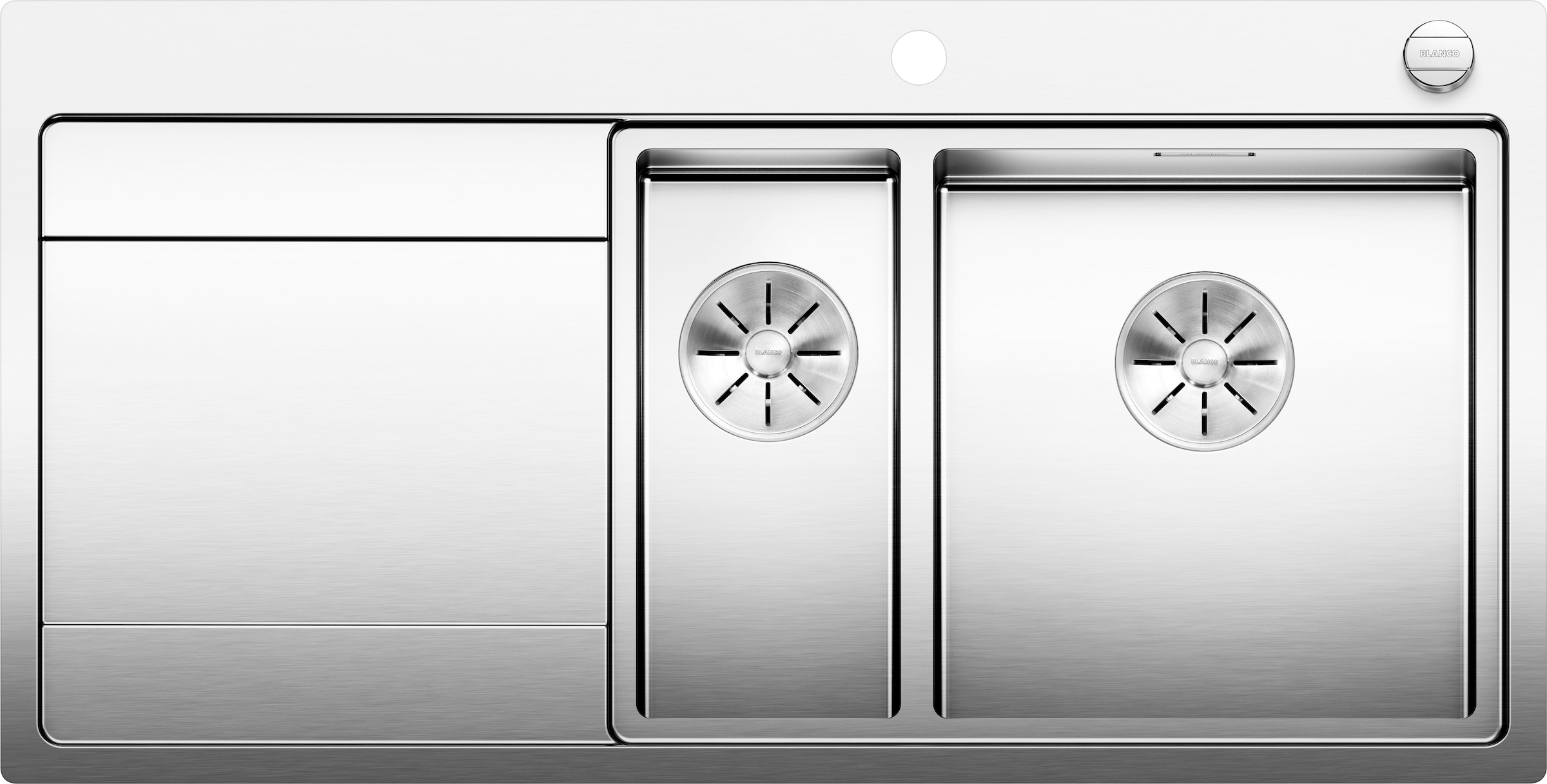 Blanco Küchenspüle "DIVON II 6 S-IF" inkl. Edelstahl Multifunktionsschale