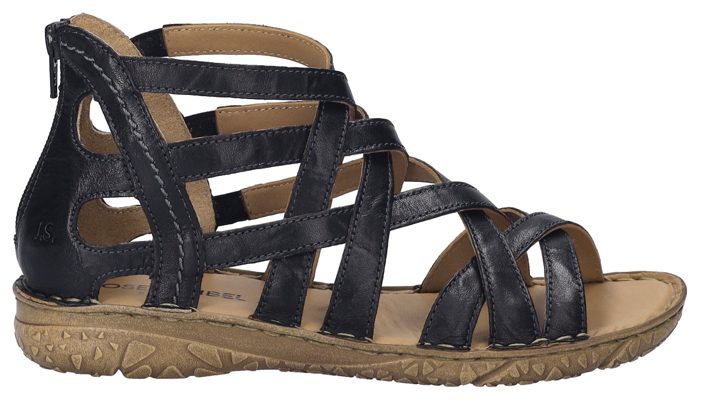 Josef Seibel Sandale »Ivy 06«, Römdersandale, Sandalette, Riemchensandale mit Reißverschluss