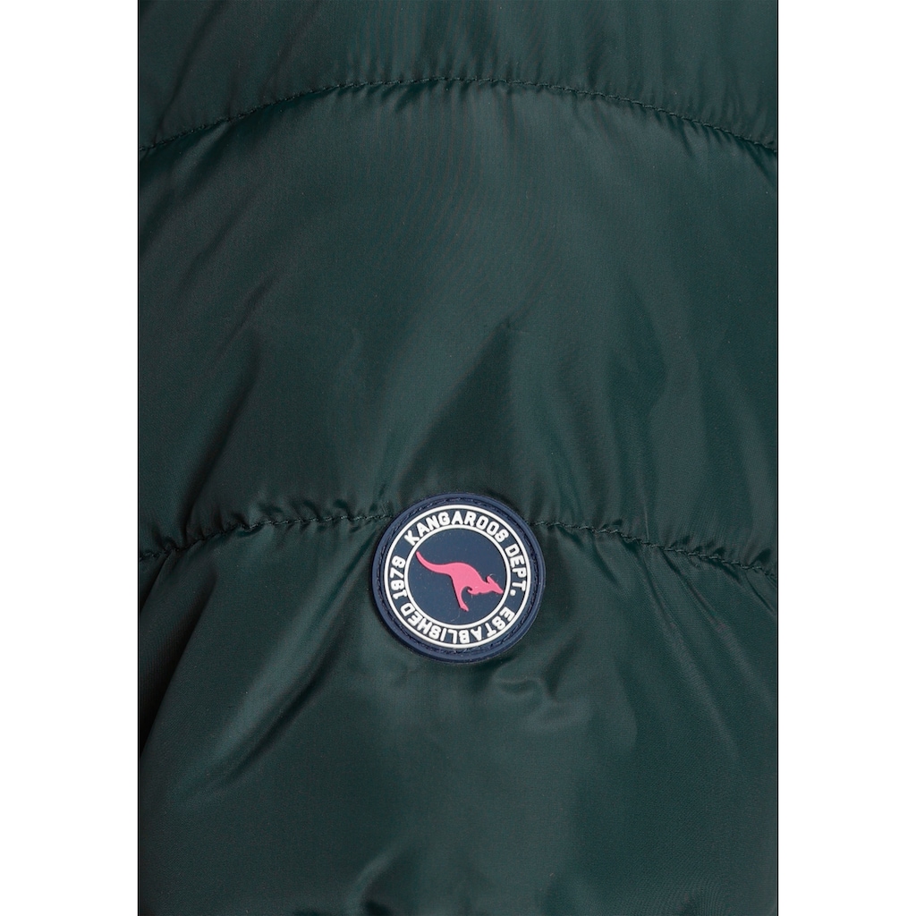 KangaROOS Steppjacke, mit Kapuze