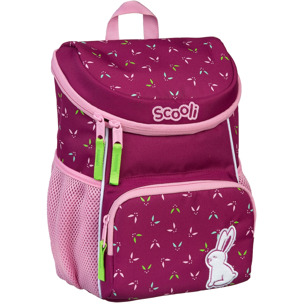 Scooli Kinderrucksack »Mini-Me, Rosie Rabbit«, Reflektoren